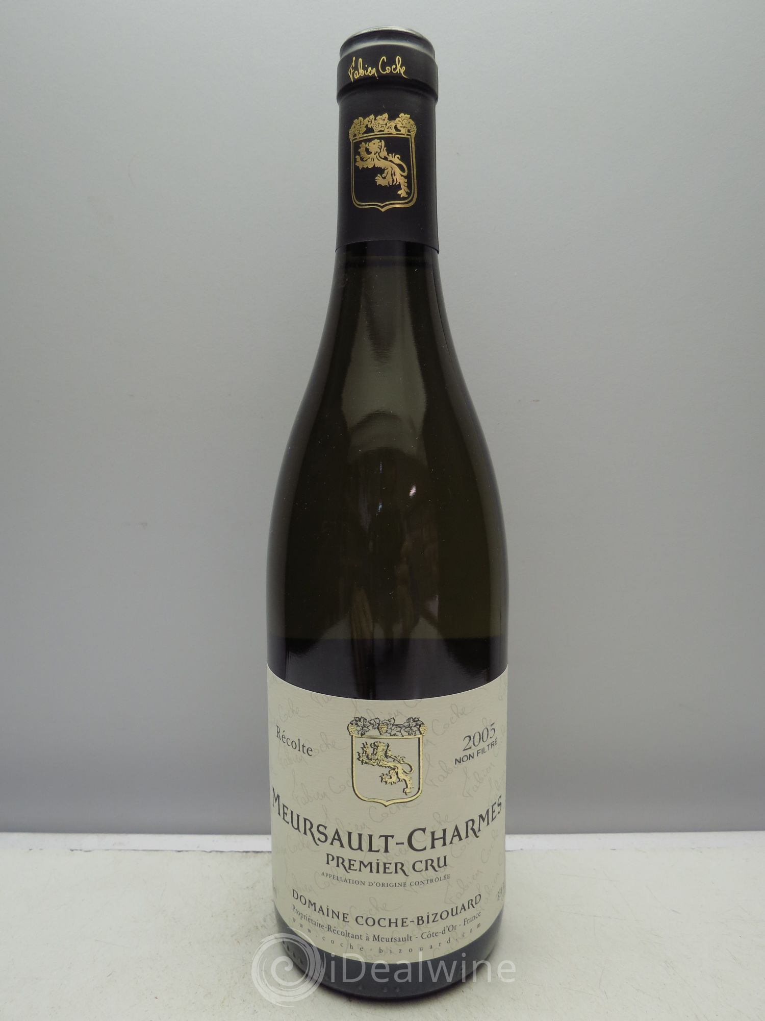 Meursault 1er Cru Fabien Coche Bizouard 2005 - Posten von 6 Flaschen - 0
