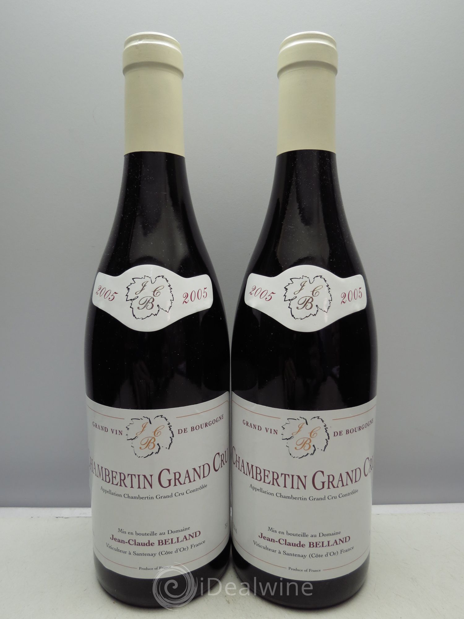 Chambertin Grand Cru Jean Claude Belland 2005 - Posten von 2 Flaschen - 0