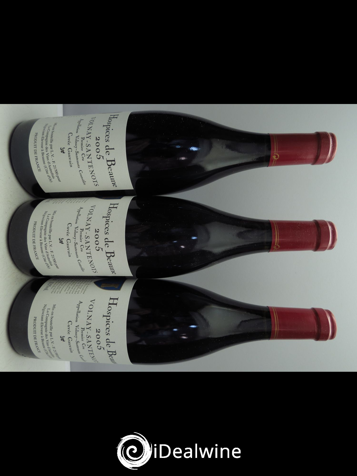 Volnay 1er Cru Hospices de Beaune Cuvée Gauvain 2005 - Posten von 3 Flaschen - 0