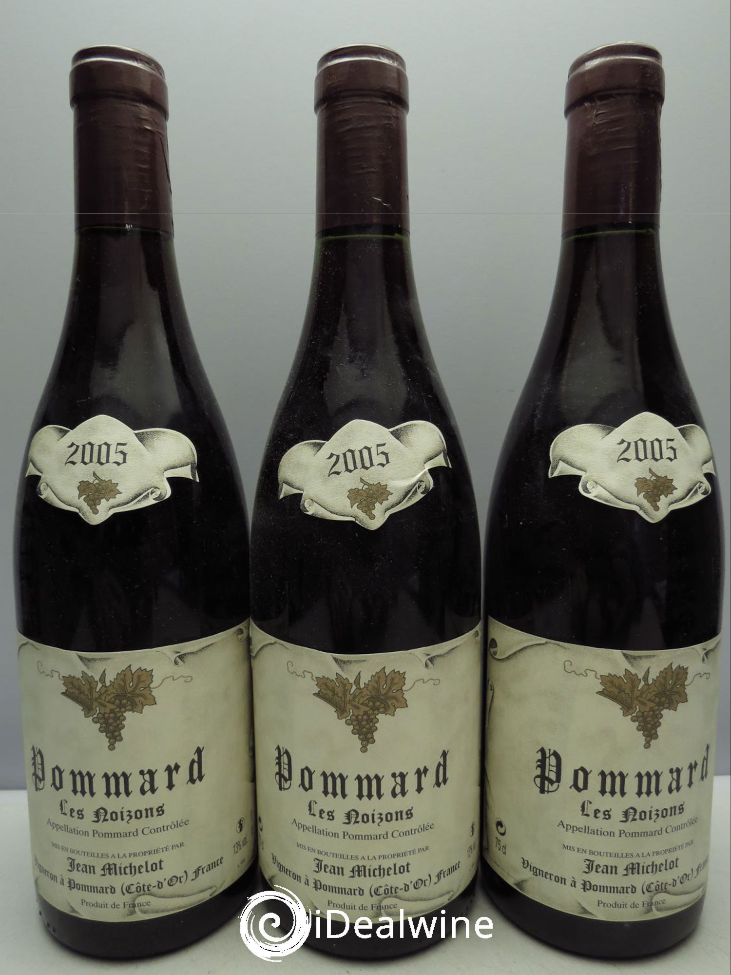 Pommard Les Noizons Jean Michelot 2005 - Posten von 3 Flaschen - 0