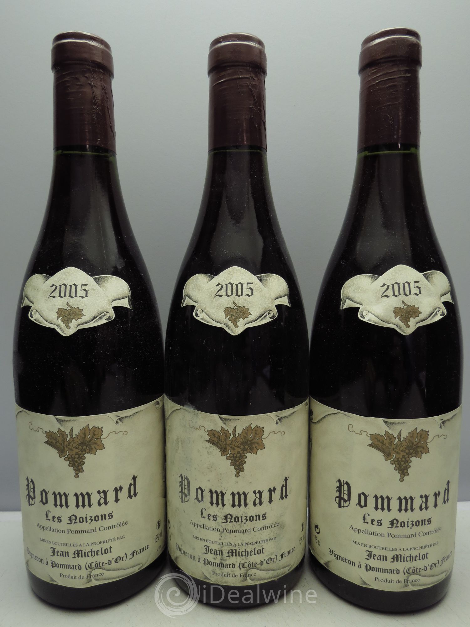 Pommard Les Noizons Jean Michelot 2005 - Posten von 3 Flaschen - 0