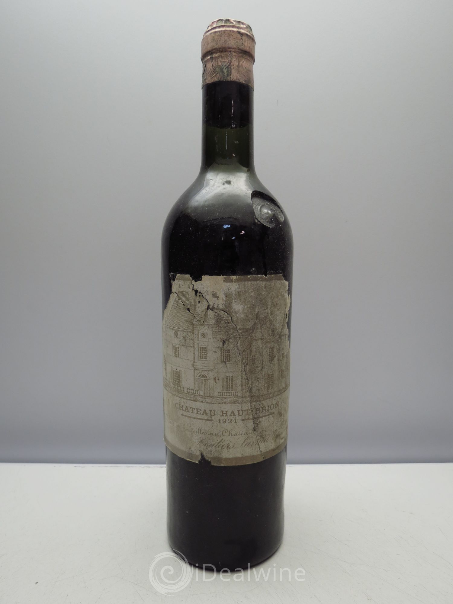 Château Haut Brion 1er Grand Cru Classé (Bouteille Abimée) 1921 - Lot de 1 bouteille - 0