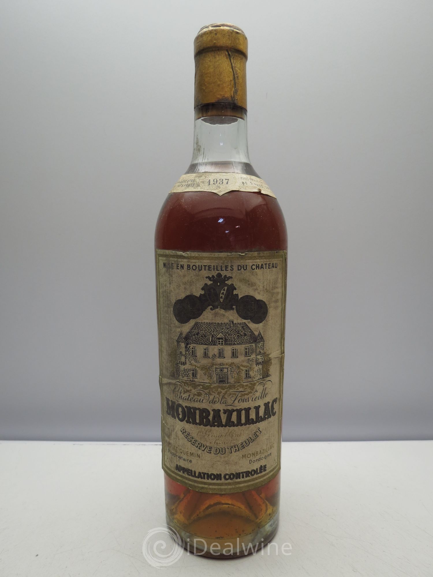 Monbazillac Château de Fontvieille Réserve du Theulet 1937 - Lotto di 1 bottiglia - 0