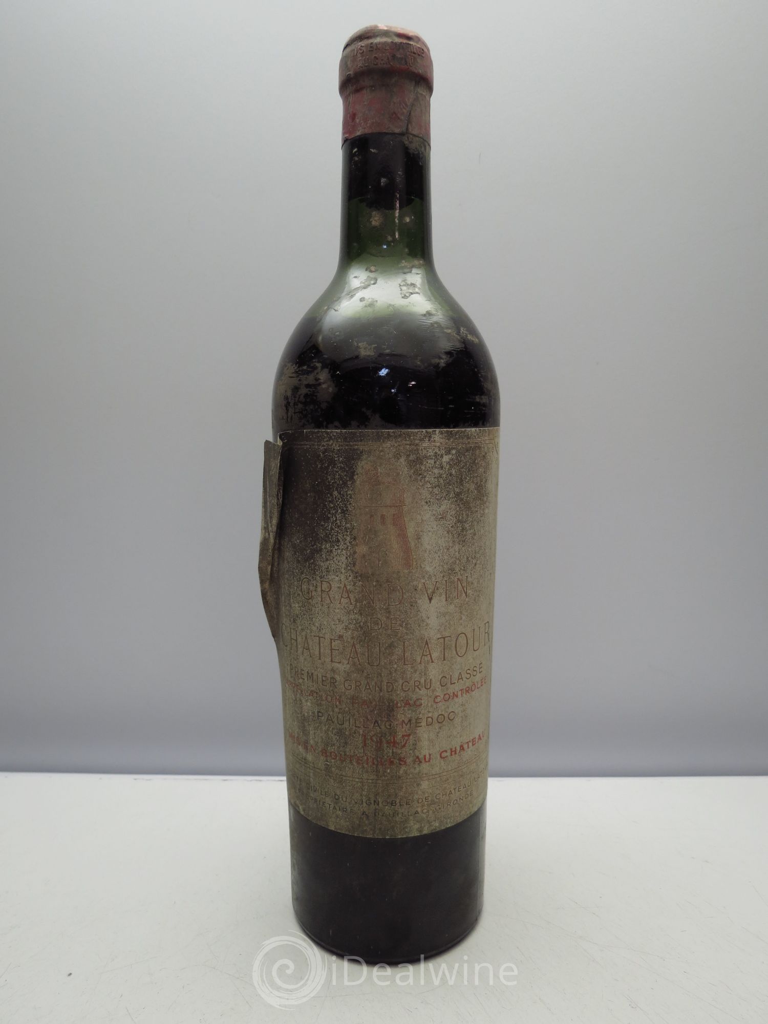 Château Latour 1er Grand Cru Classé 1947 - Lot de 1 bouteille - 0