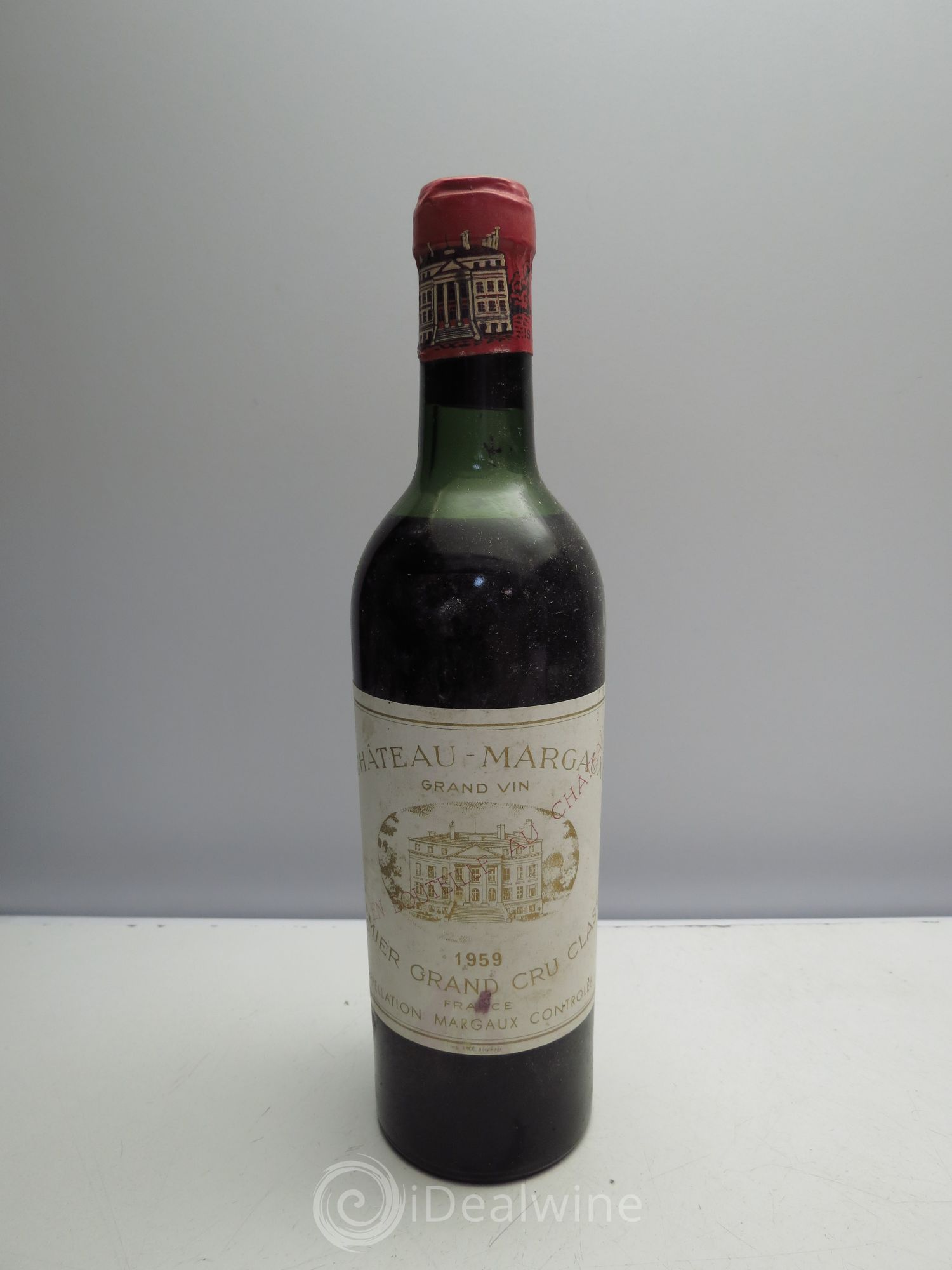 Château Margaux 1er Grand Cru Classé 1959 - Lot de 1 demi bouteille - 0