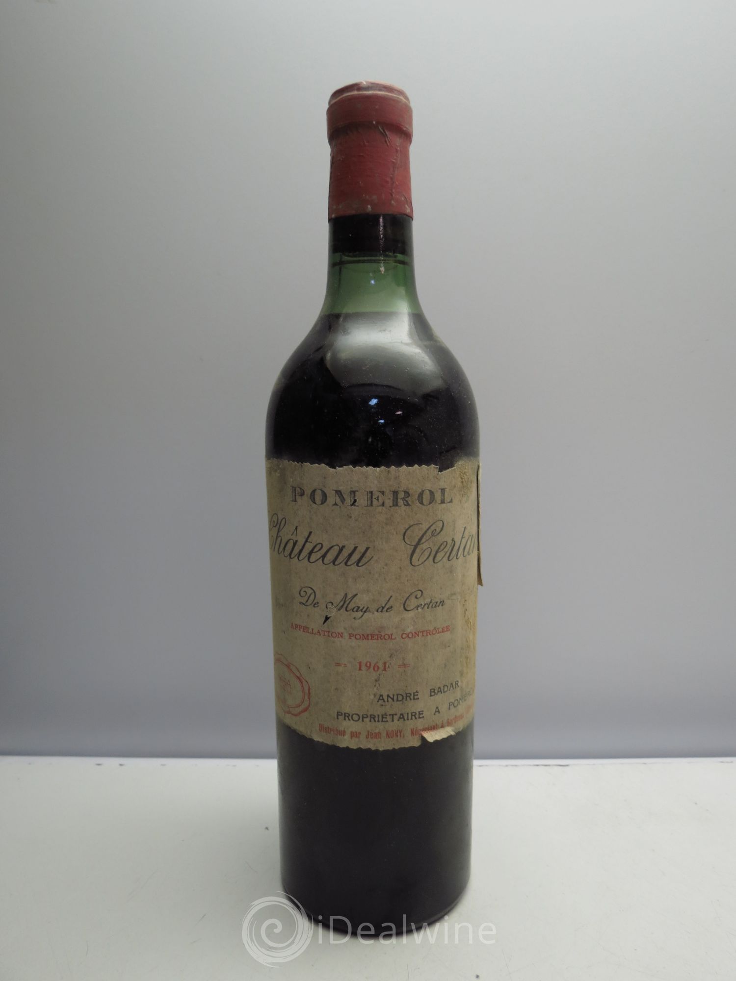 Château Certan de May Mise Nony 1961 - Lot de 1 bouteille - 0