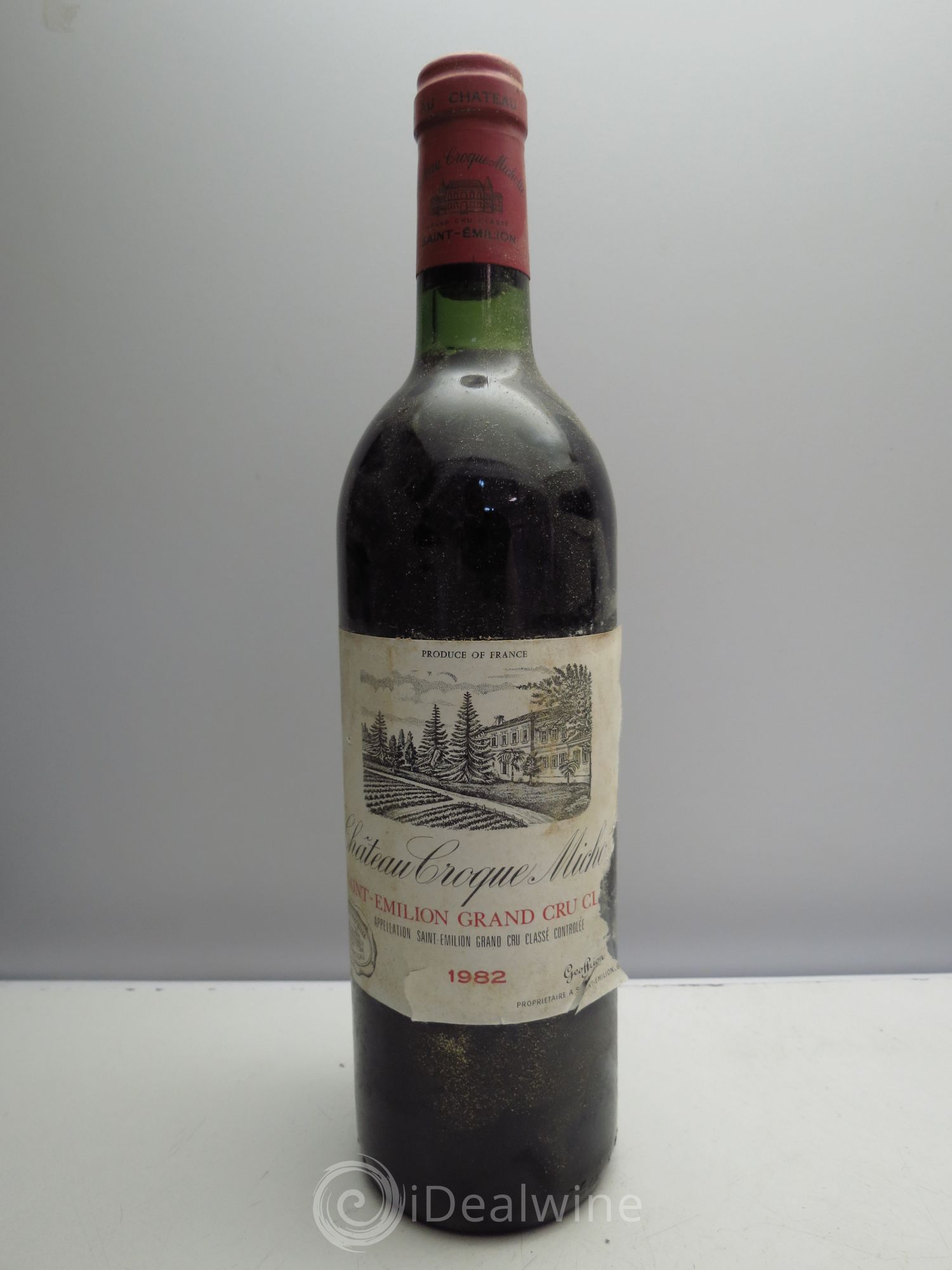 Château Croque Michotte 1982 - Lot de 1 bouteille - 0