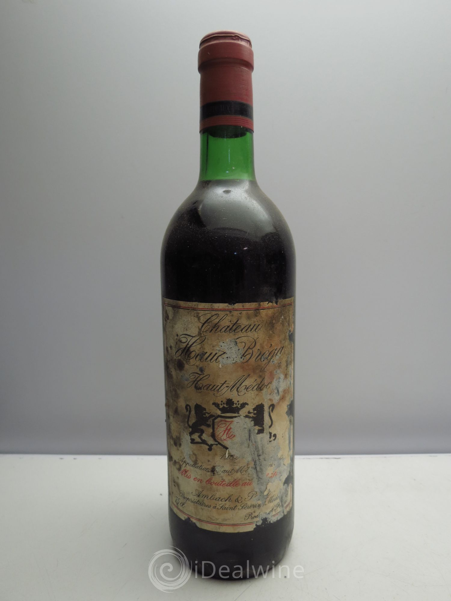 Haut Médoc Haut Bréga 1982 - Lot de 6 bouteilles - 0