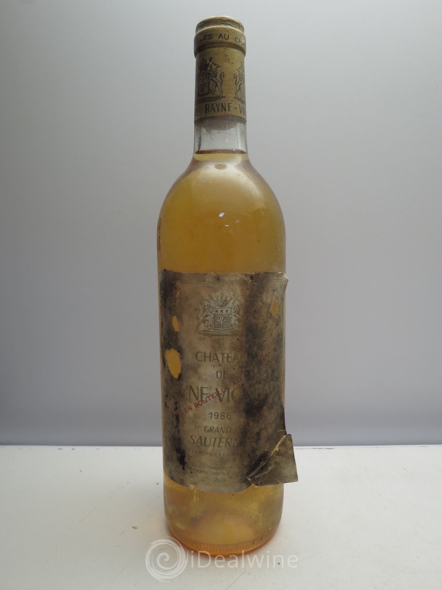 Château de Rayne Vigneau 1er Grand Cru Classé 1986 - Lotto di 1 bottiglia - 0