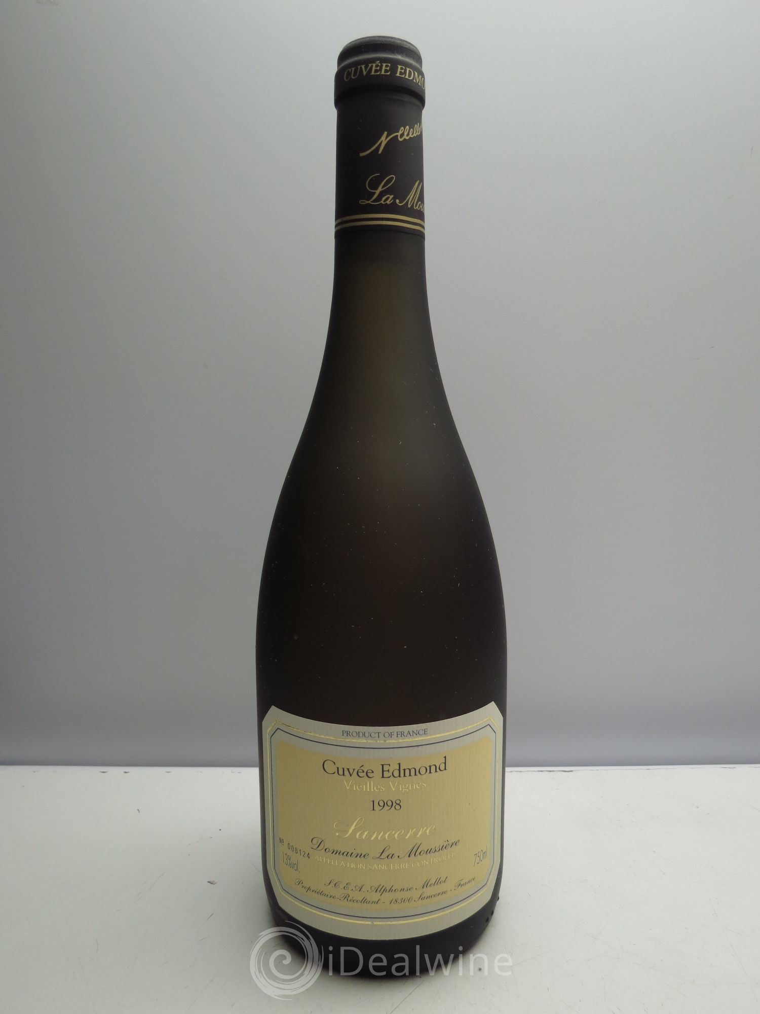 Sancerre la Moussière Vieilles Vignes Cuvée Edmond Mellot 1998 - Posten von 6 Flaschen - 0