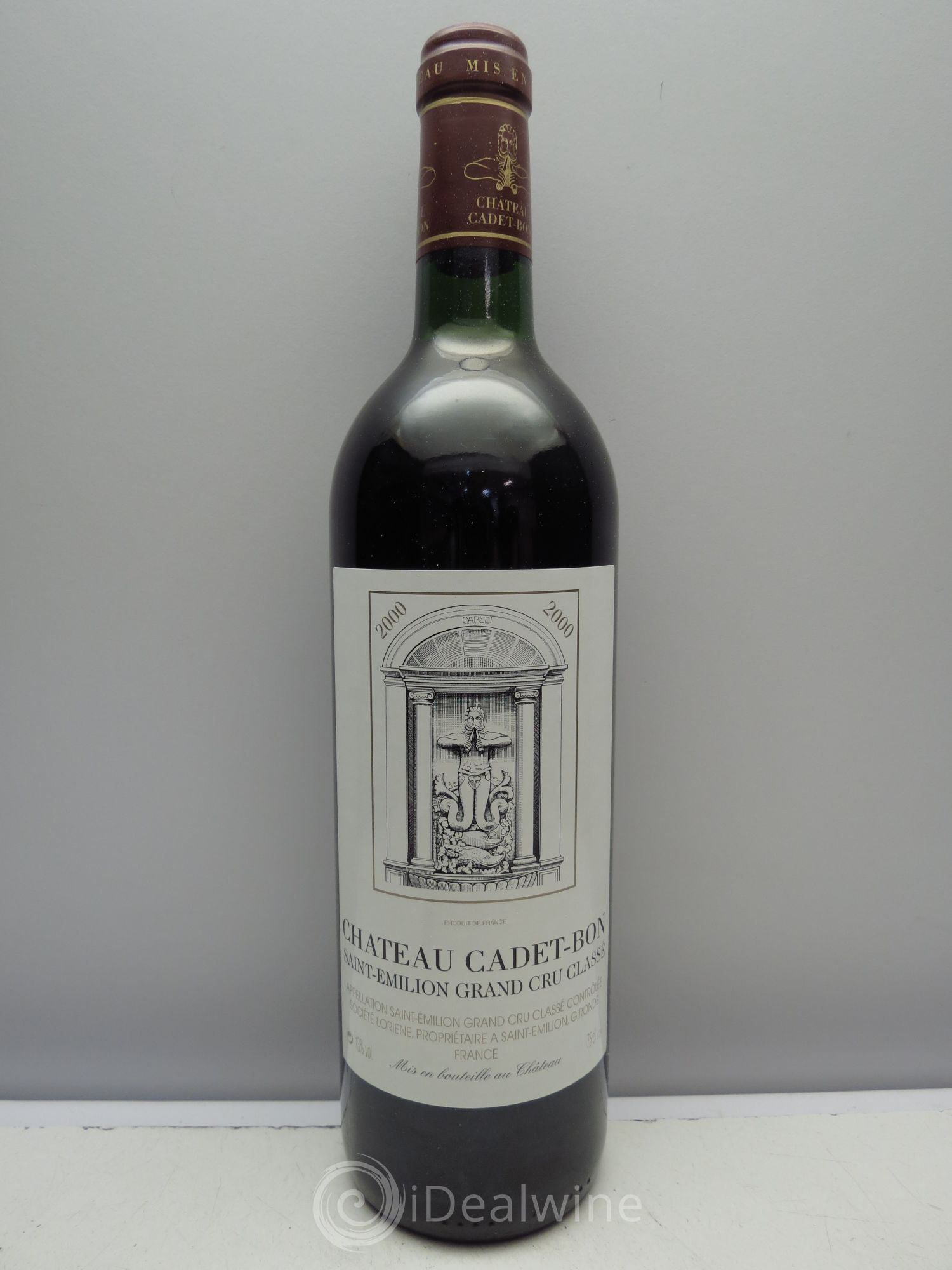 Château Cadet Bon Grand Cru Classé 2000 - Lot de 6 bouteilles - 0