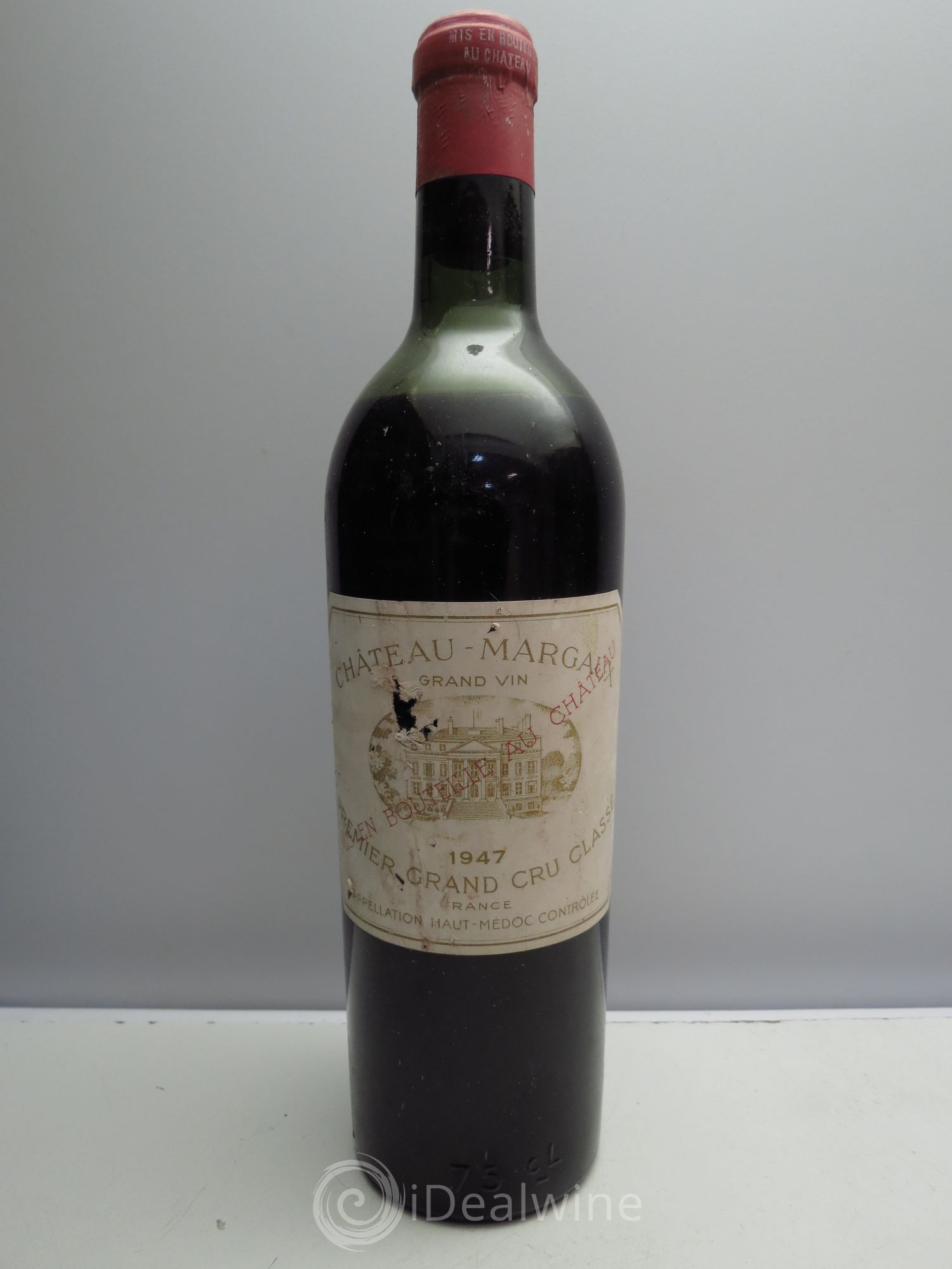 Château Margaux 1er Grand Cru Classé 1947 - Lot de 1 bouteille - 0