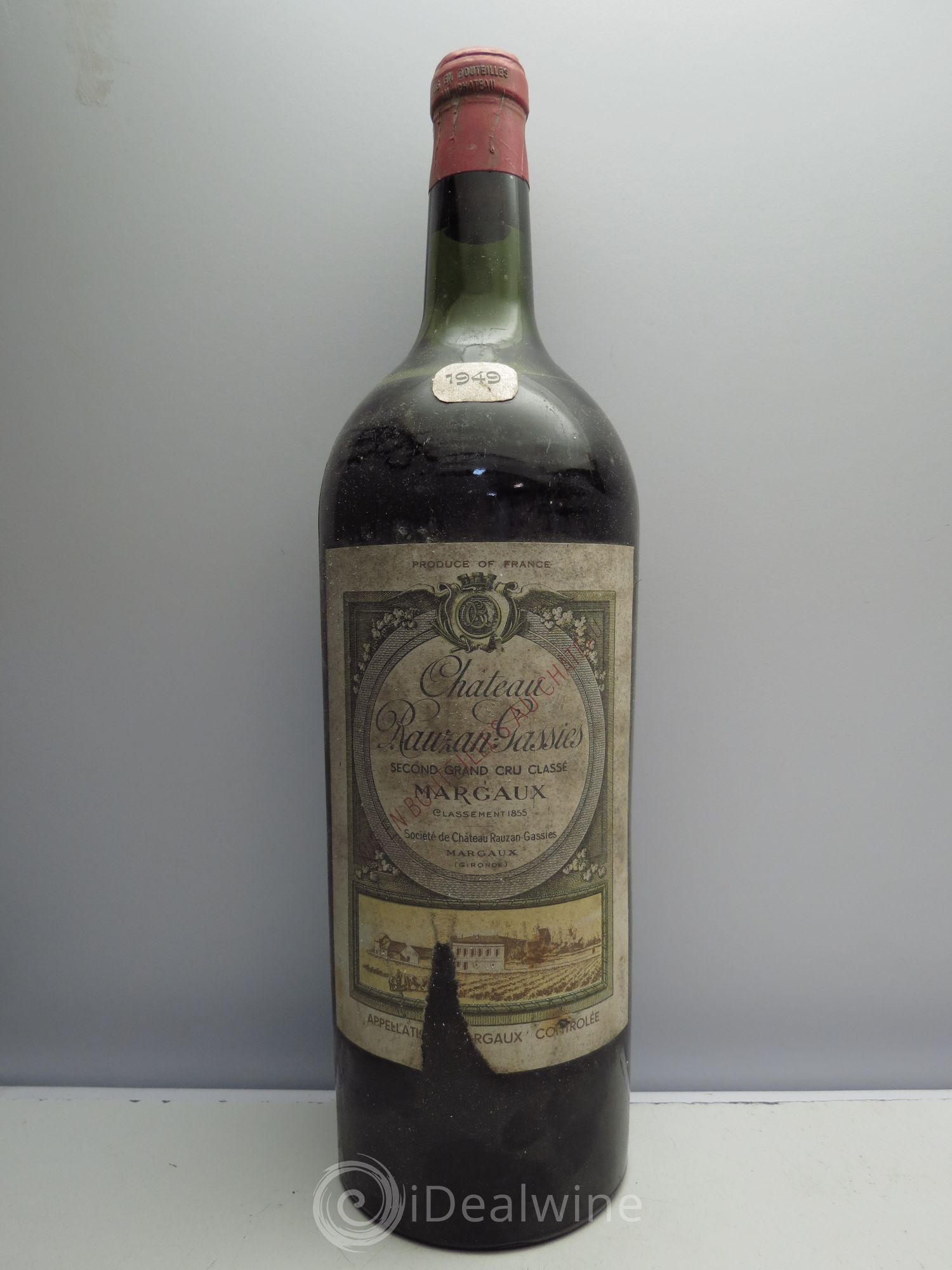 Château Rauzan-Gassies 2ème Grand Cru Classé 1949 - Lot de 1 magnum - 0
