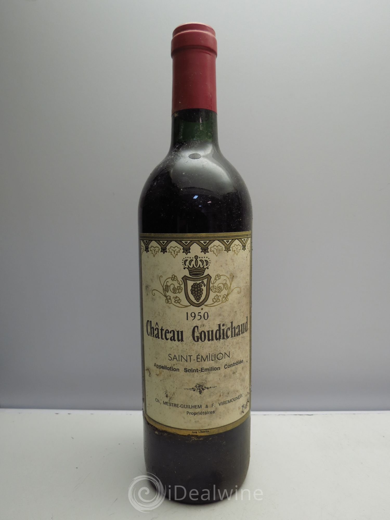 Saint-Émilion Château Goudichaud 1950 - Posten von 1 Flasche - 0
