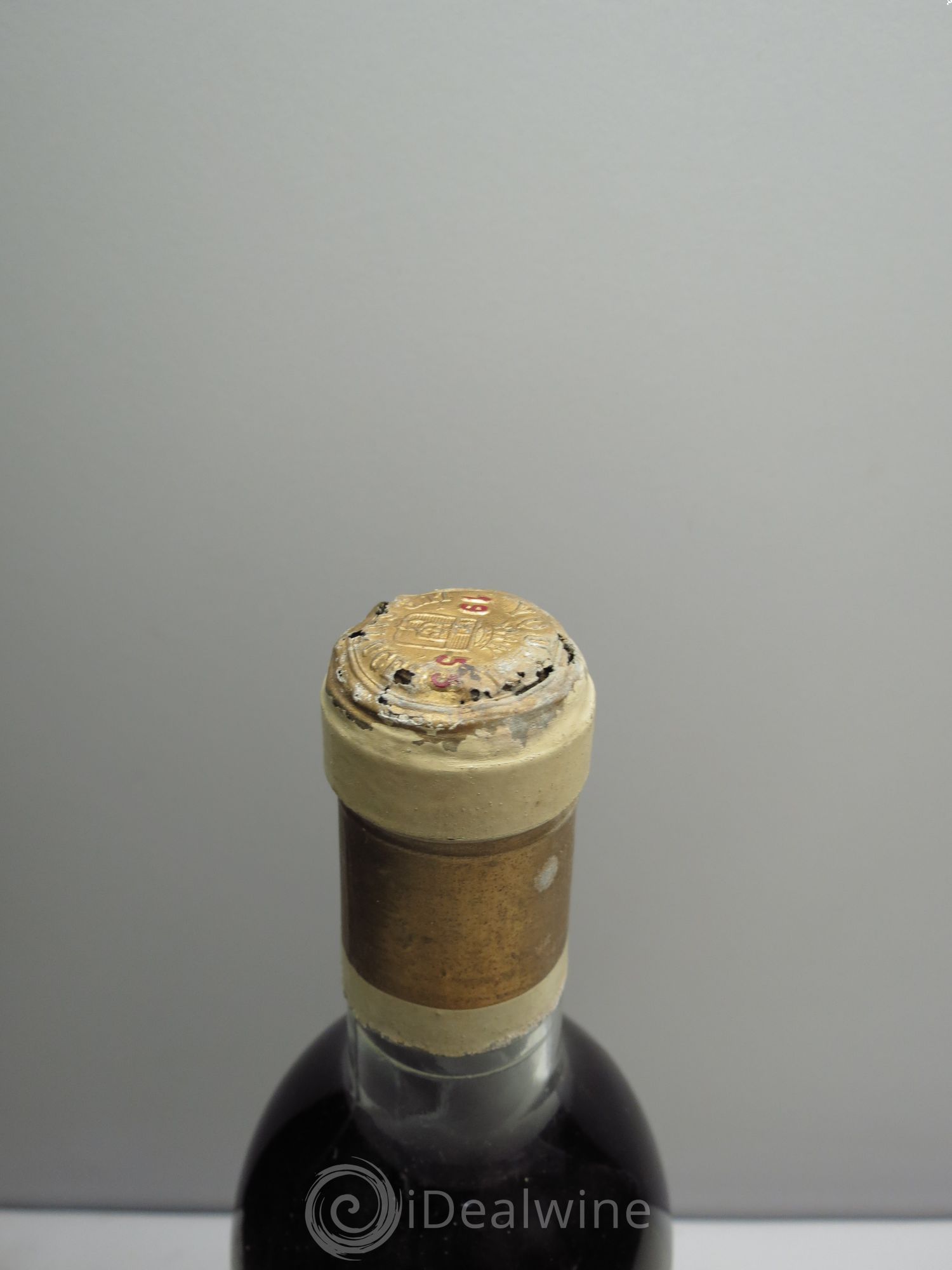 Château d' Yquem 1er Cru Classé Supérieur (étiq.déchirée) 1955 - Lotto di 1 bottiglia - 1