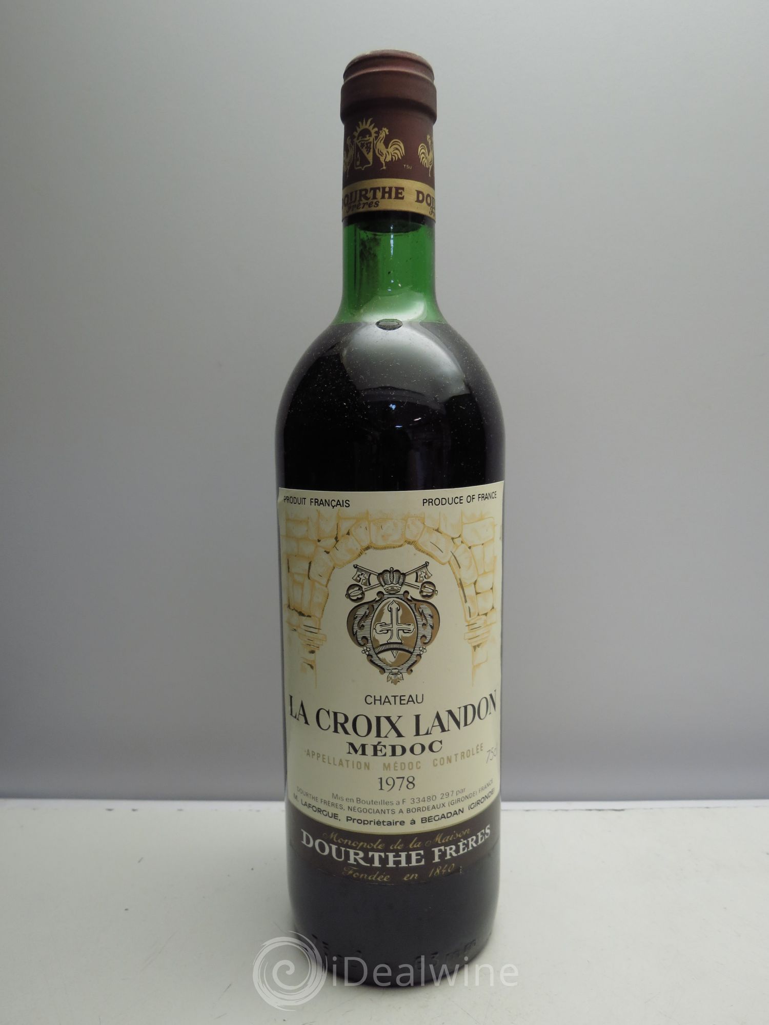 Médoc Château La Croix Landon 1978 - Posten von 1 Flasche - 0