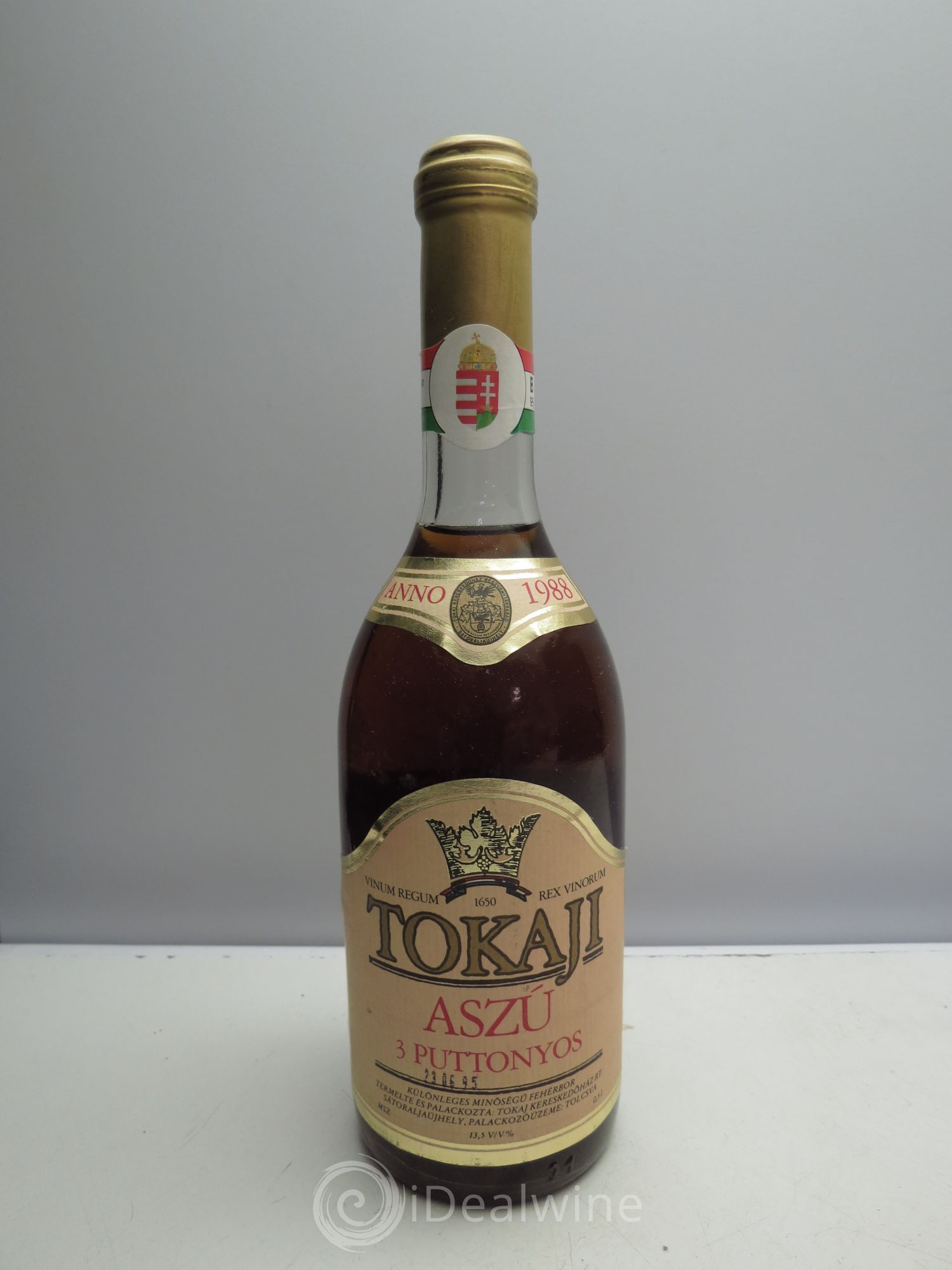Tokaji Tokaji Aszu 3 Puttonyos (50cl) 1988 - Lotto di 1 bottiglia - 0