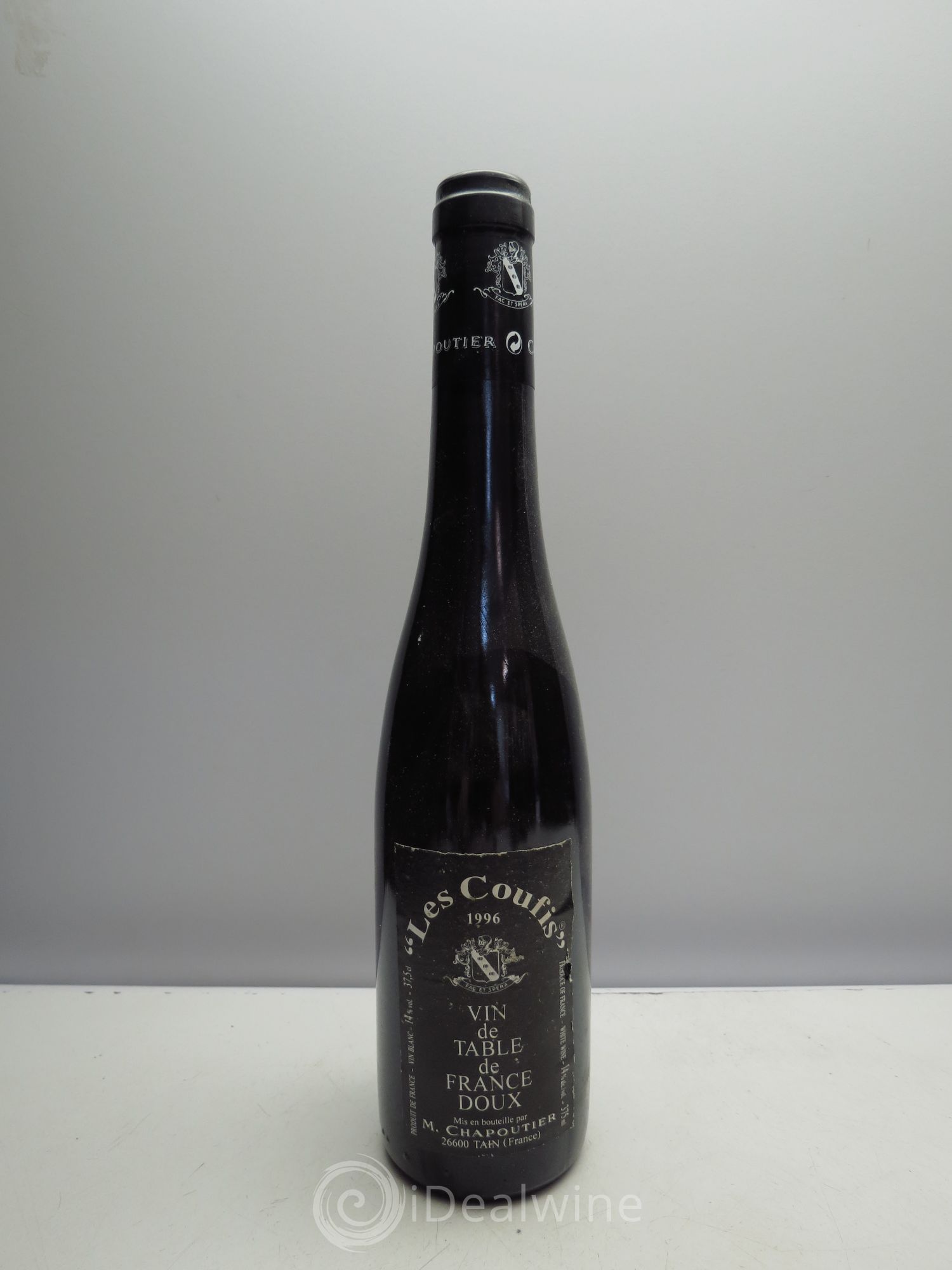 Divers Les Coufis Chapoutier (doux) 1996 - Posten von 6 Demi-Flaschen - 0