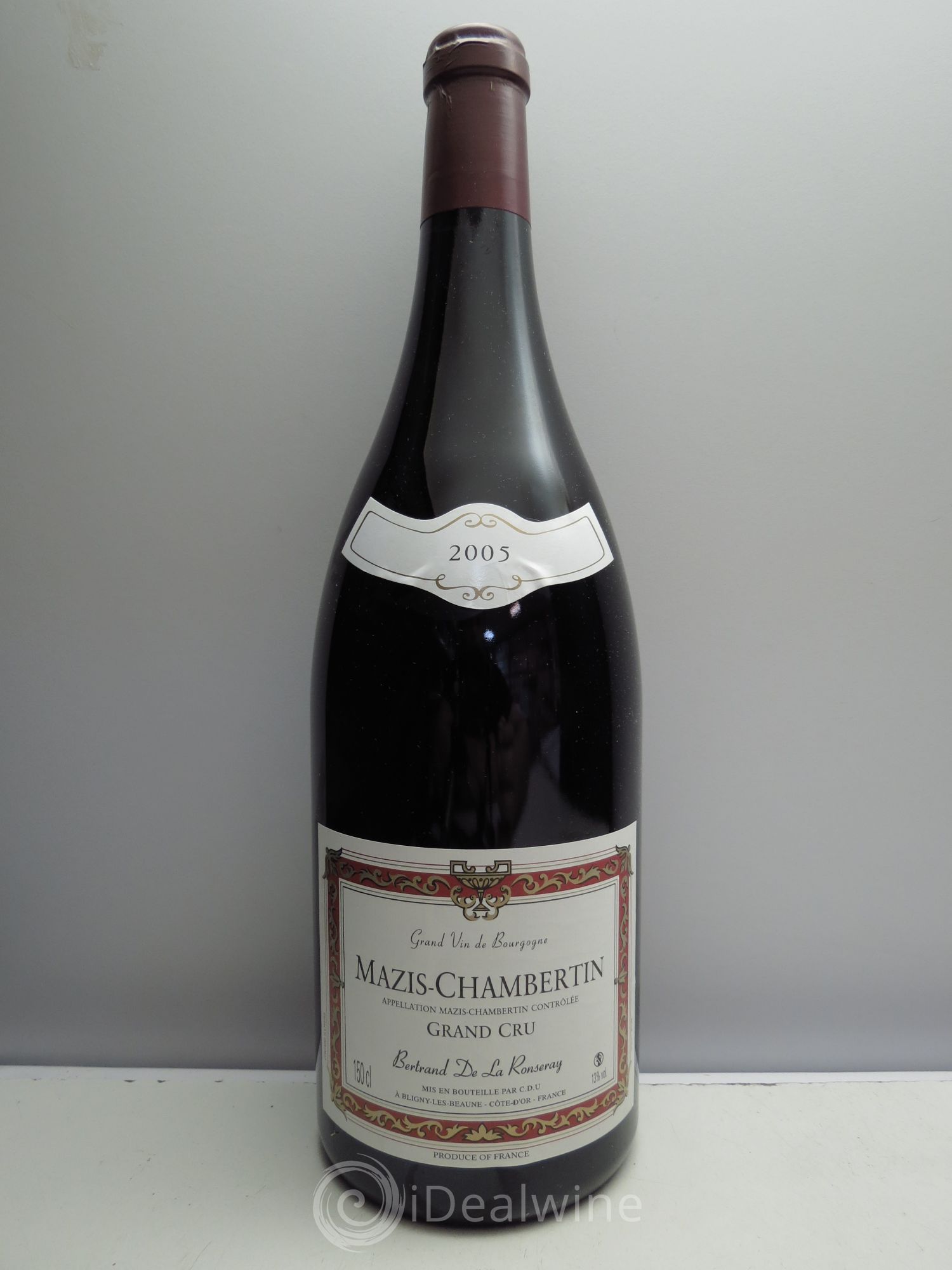 Mazis-Chambertin Grand Cru De La Ronseray 2005 - Lot de 1 magnum - 0