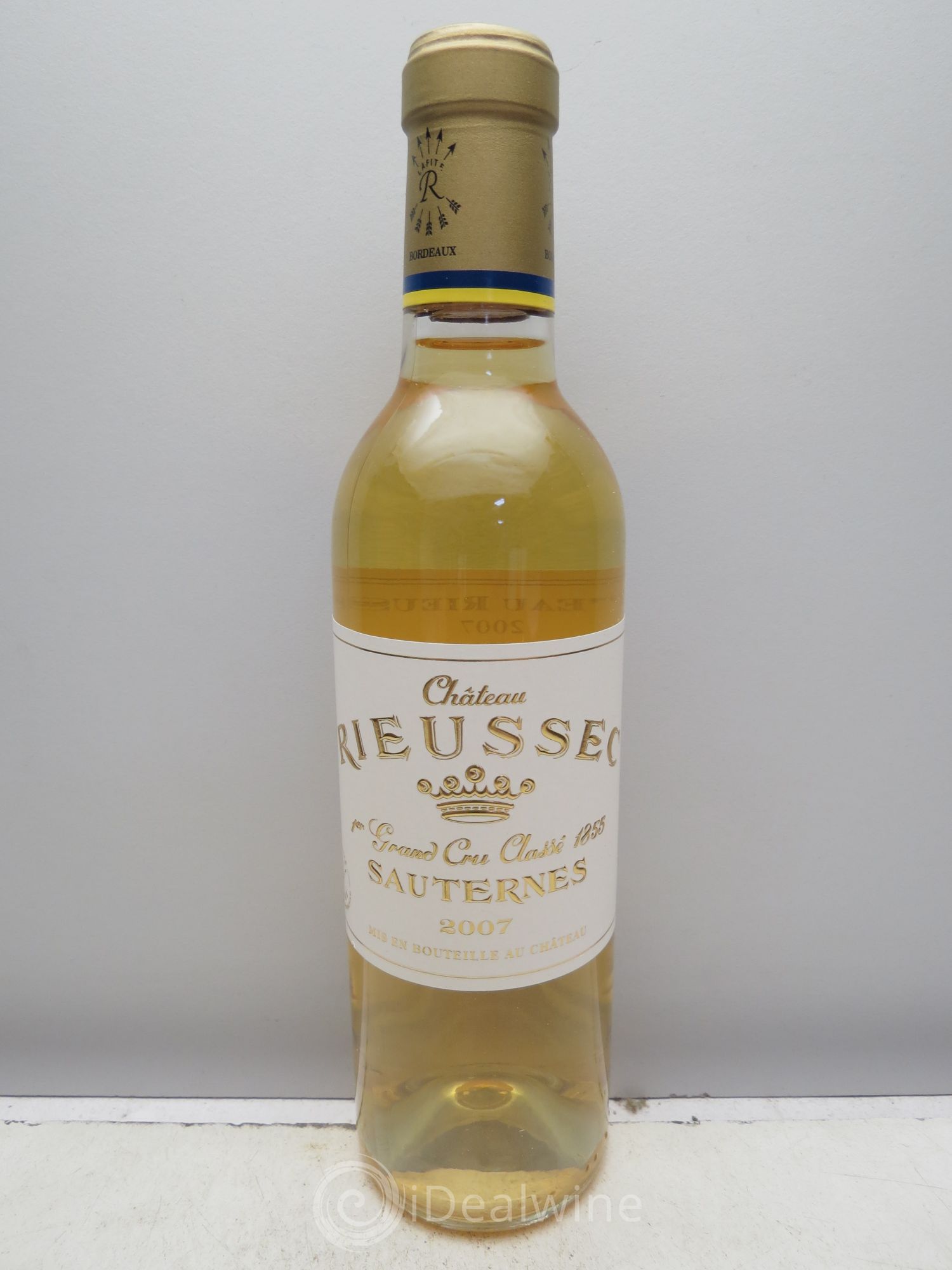 Château Rieussec 1er Grand Cru Classé 2007 - Posten von 6 Demi-Flaschen - 0