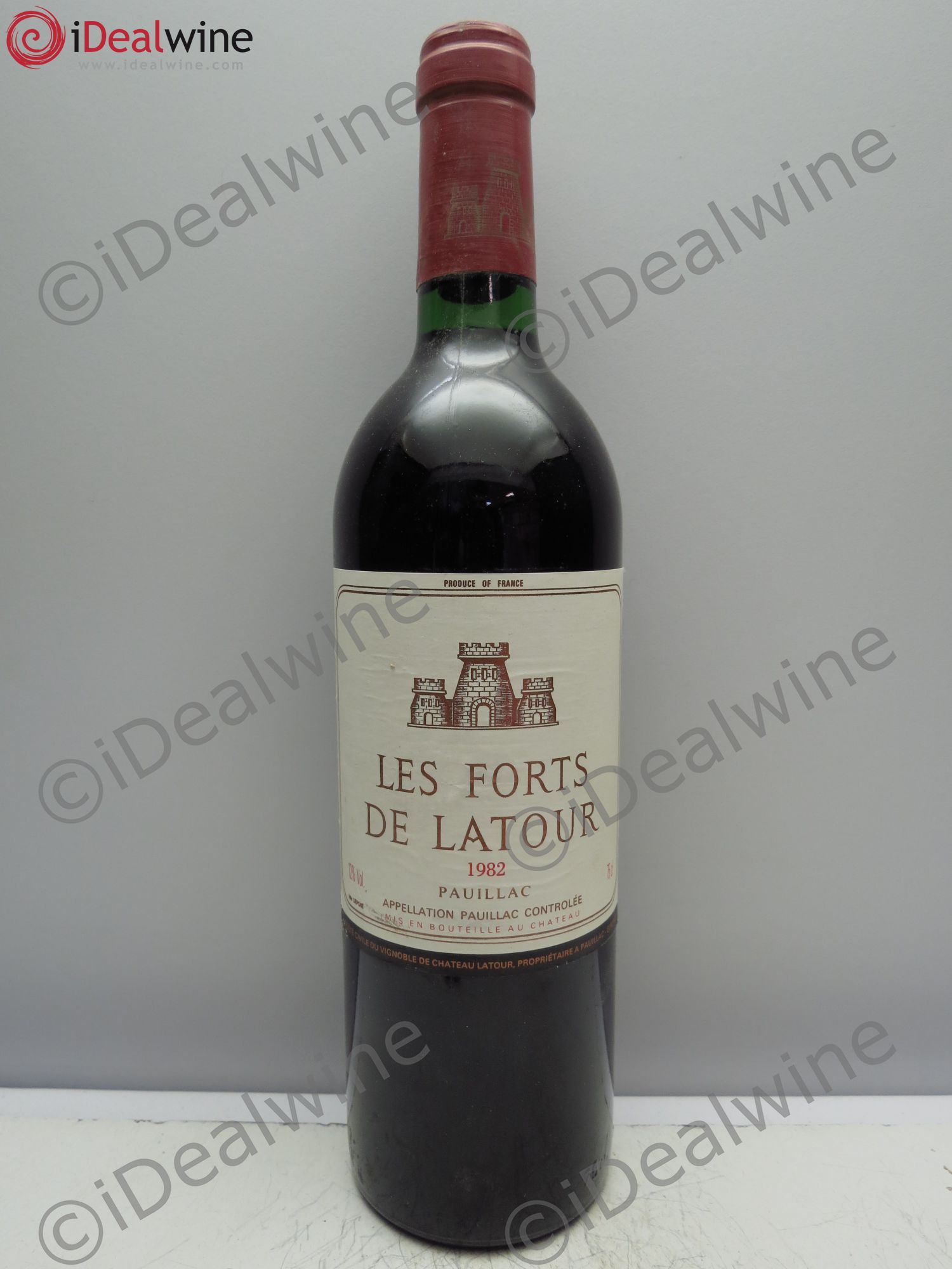 Les Forts de Latour Second Vin 1982 - Lot de 1 bouteille - 0