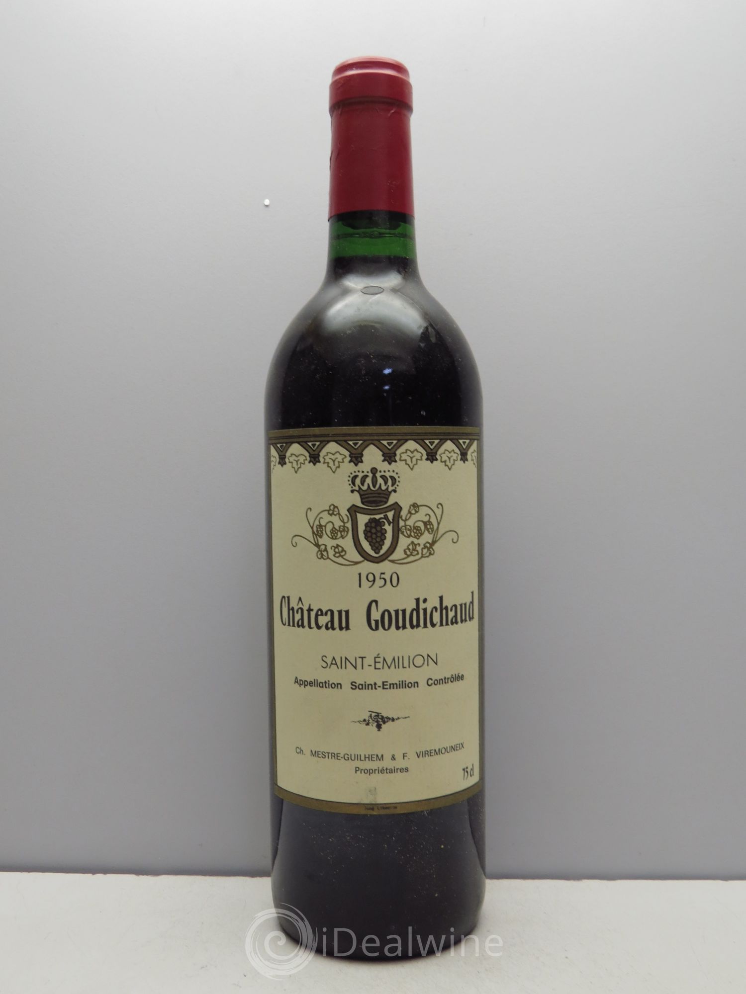 Saint-Émilion Château Goudichaud 1950 - Posten von 1 Flasche - 0