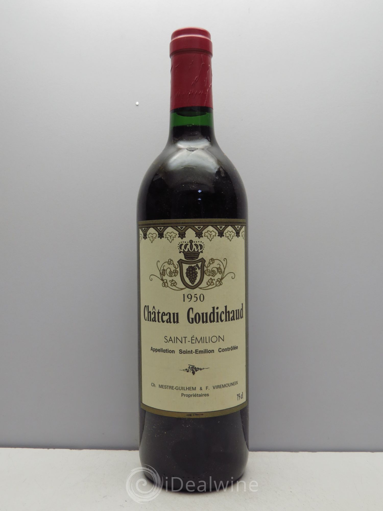 Saint-Émilion Château Goudichaud 1950 - Posten von 1 Flasche - 0