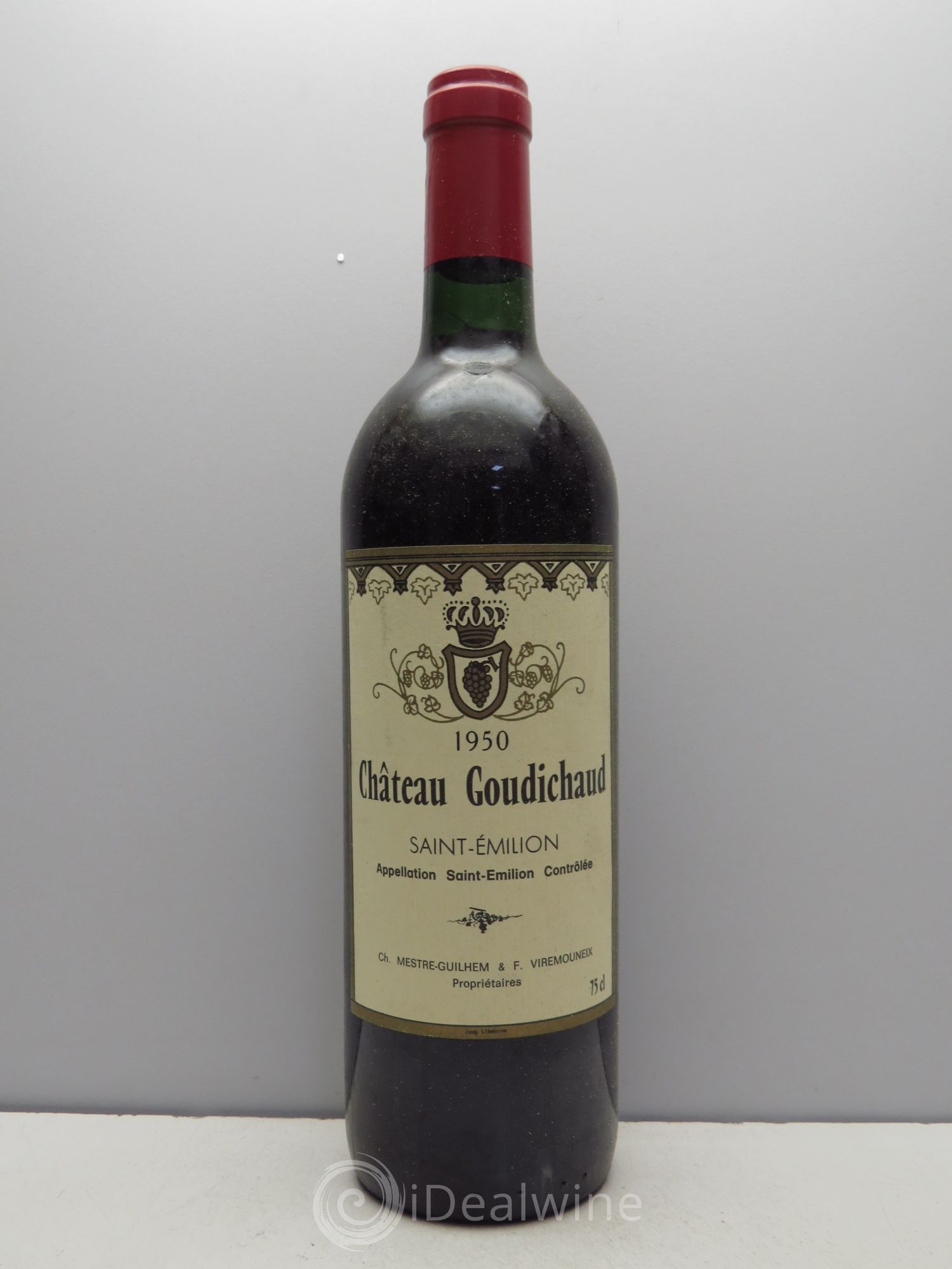 Saint-Émilion Château Goudichaud 1950 - Posten von 1 Flasche - 0