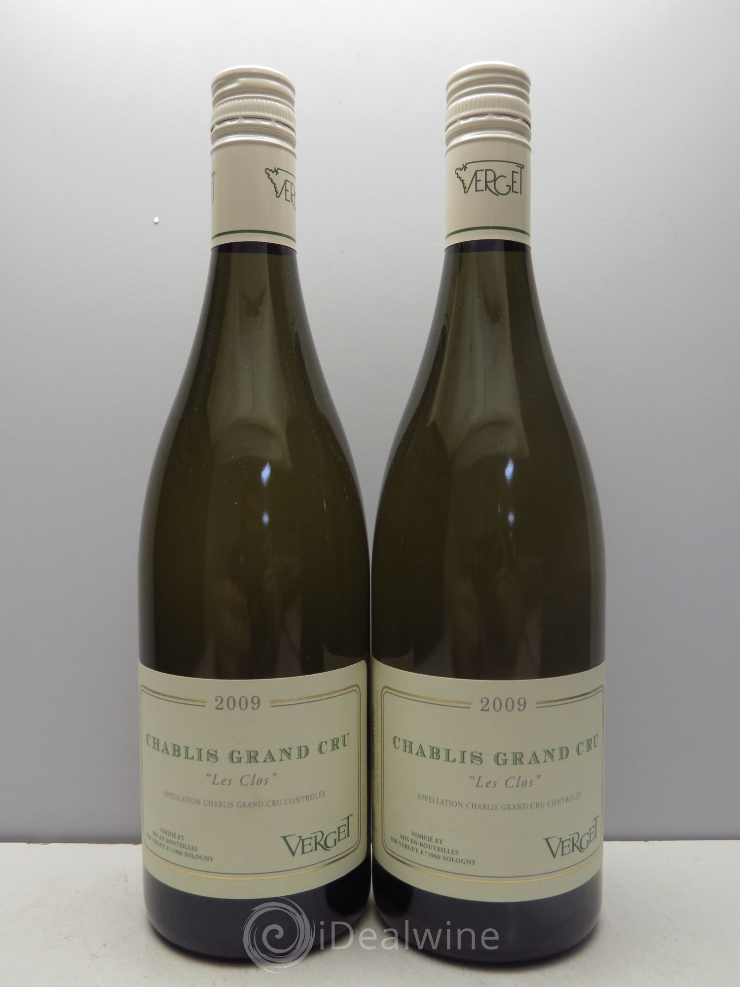Chablis 1er Cru Verget 2009 - Lot de 2 bouteilles - 0