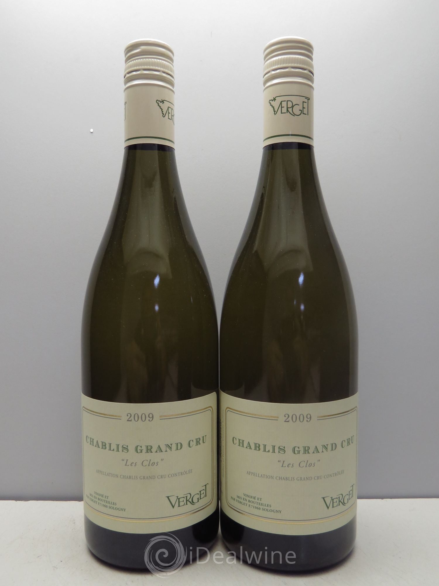 Chablis 1er Cru Verget 2009 - Lot de 2 bouteilles - 0