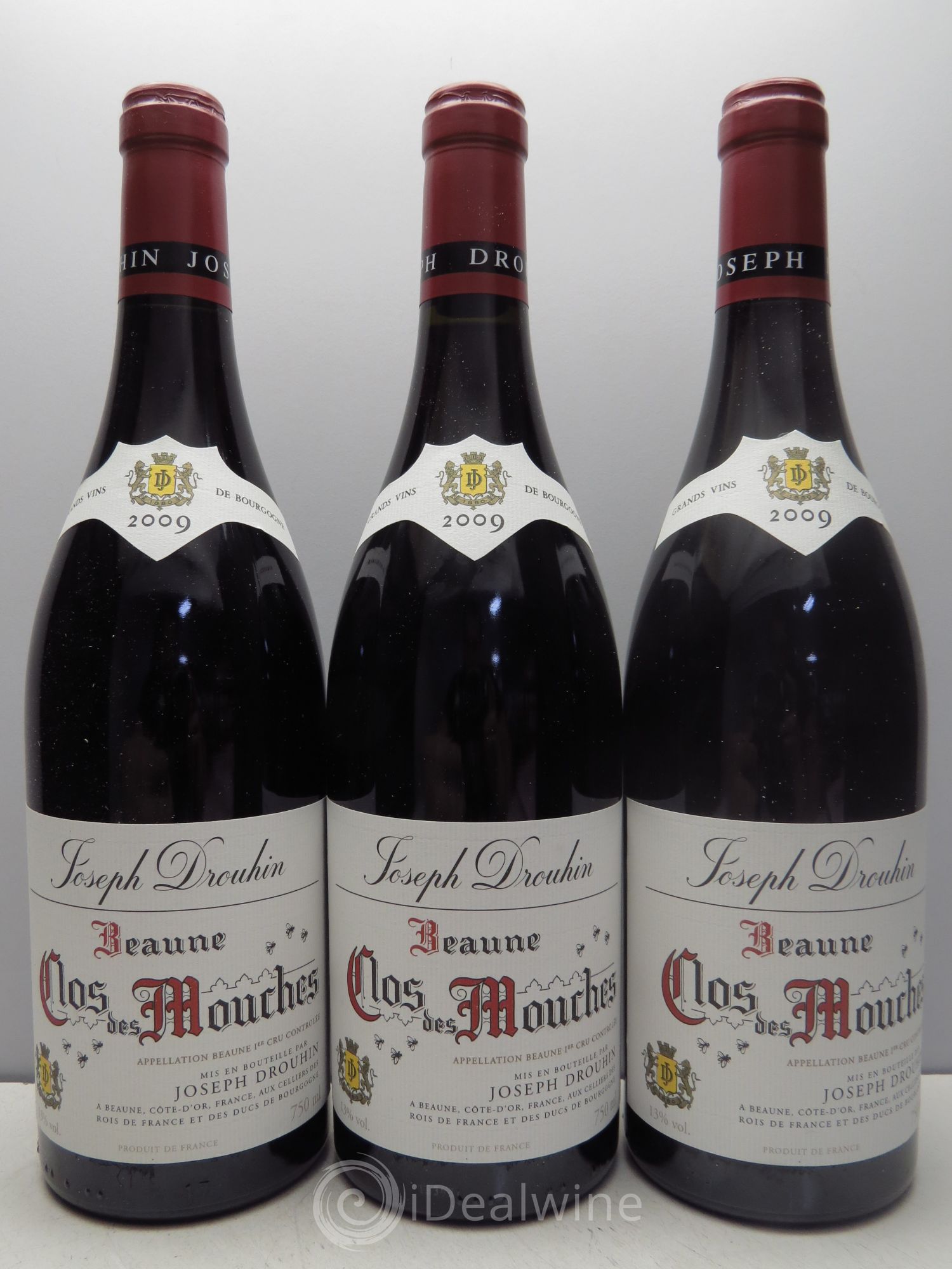 Beaune 1er Cru Clos des Mouches Joseph Drouhin 2009 - Lot de 3 bouteilles - 0