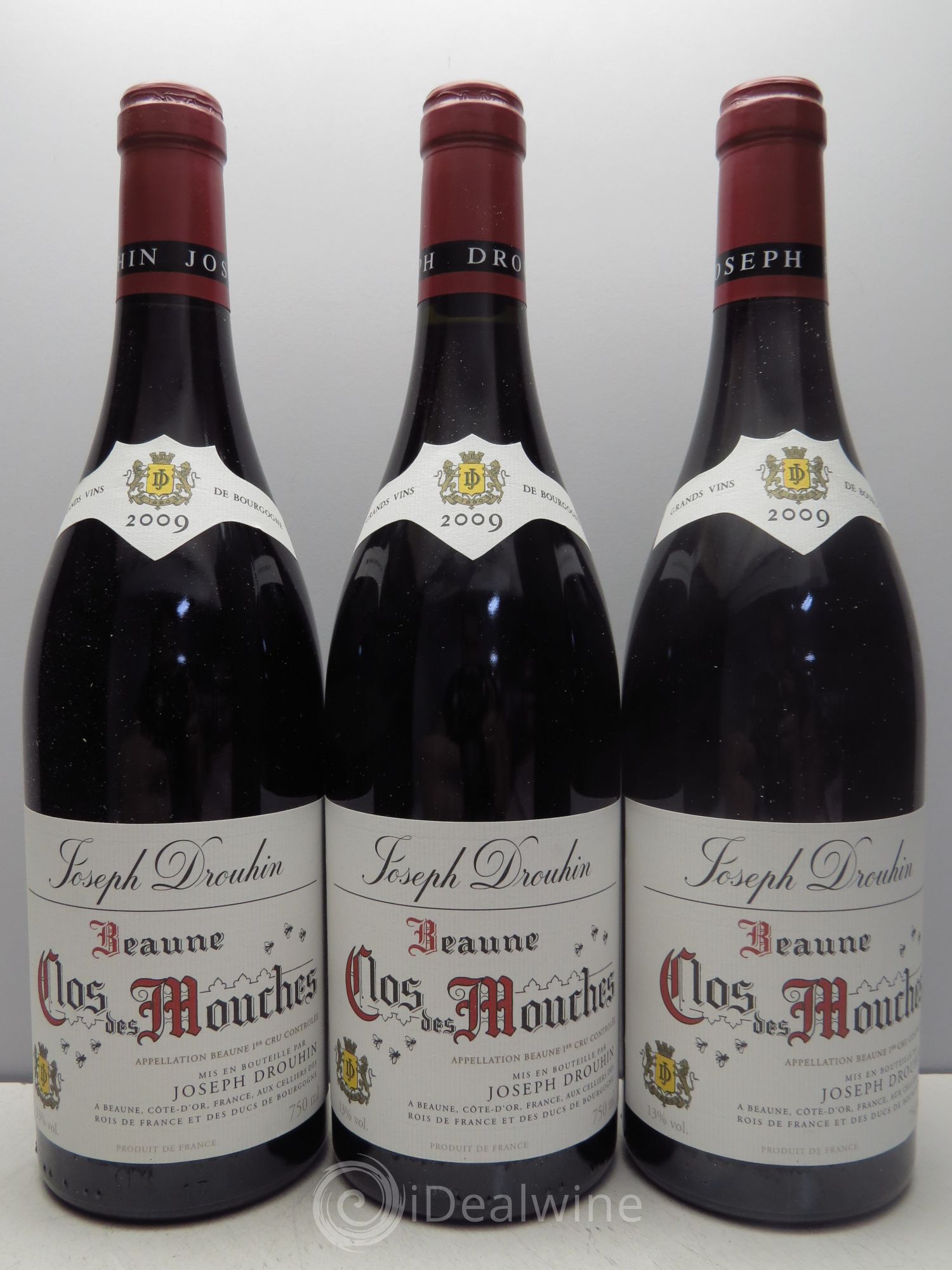 Beaune 1er Cru Clos des Mouches Joseph Drouhin 2009 - Lot de 3 bouteilles - 0