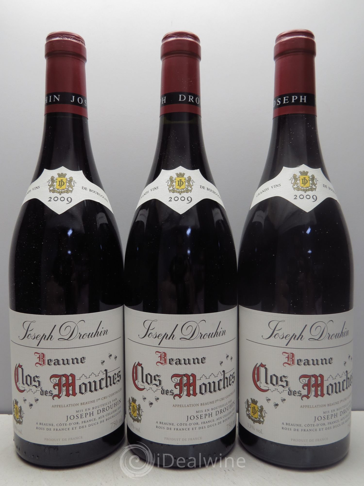 Beaune 1er Cru Clos des Mouches Joseph Drouhin 2009 - Lot de 3 bouteilles - 0