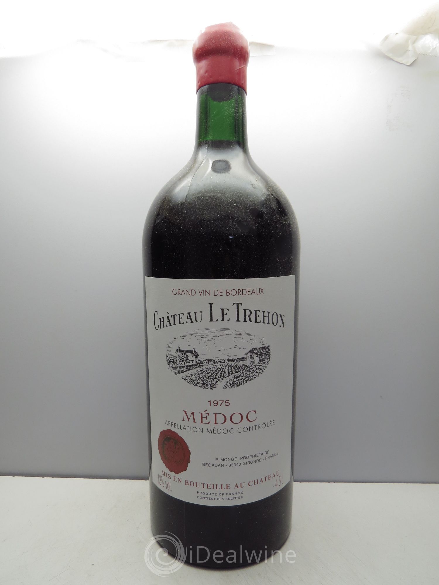 Médoc Château Le Tréhon 1975 - Lot de 1 jeroboam - 0