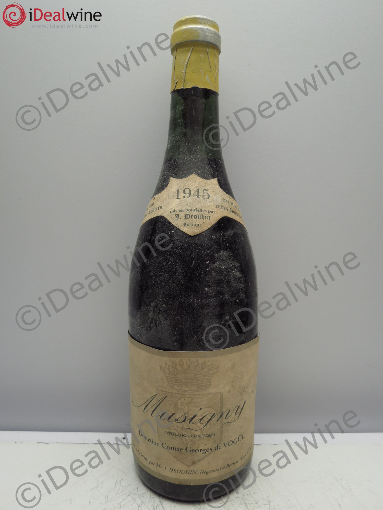 Musigny Grand Cru Cuvée Vieilles Vignes Comte Georges de Vogüé (mise Drouhin) 1945 - Lot de 1 bouteille - 0