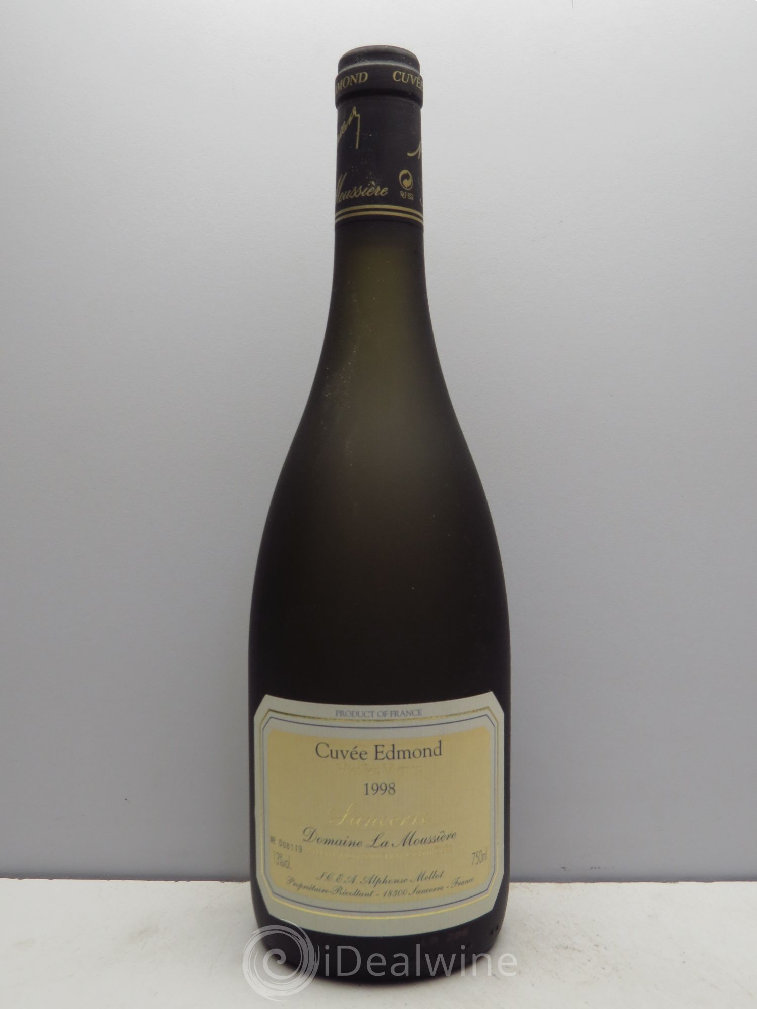 Sancerre La Moussière Alphonse Mellot Cuvée Edmond Vieilles Vignes 1998 - Posten von 6 Flaschen - 0