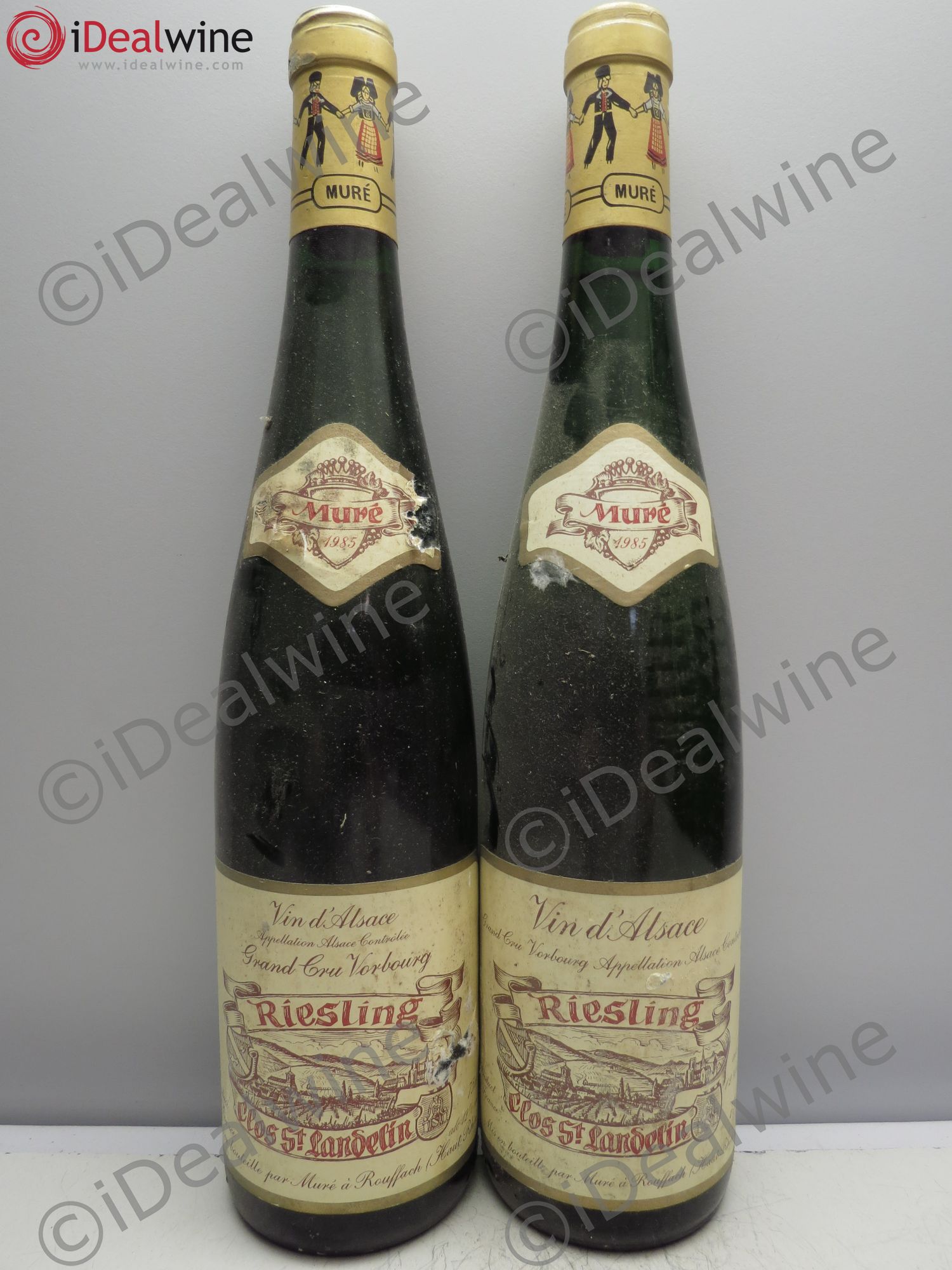 Riesling Grand Cru Clos St Landelin - Muré 1985 - Posten von 2 Flaschen - 0