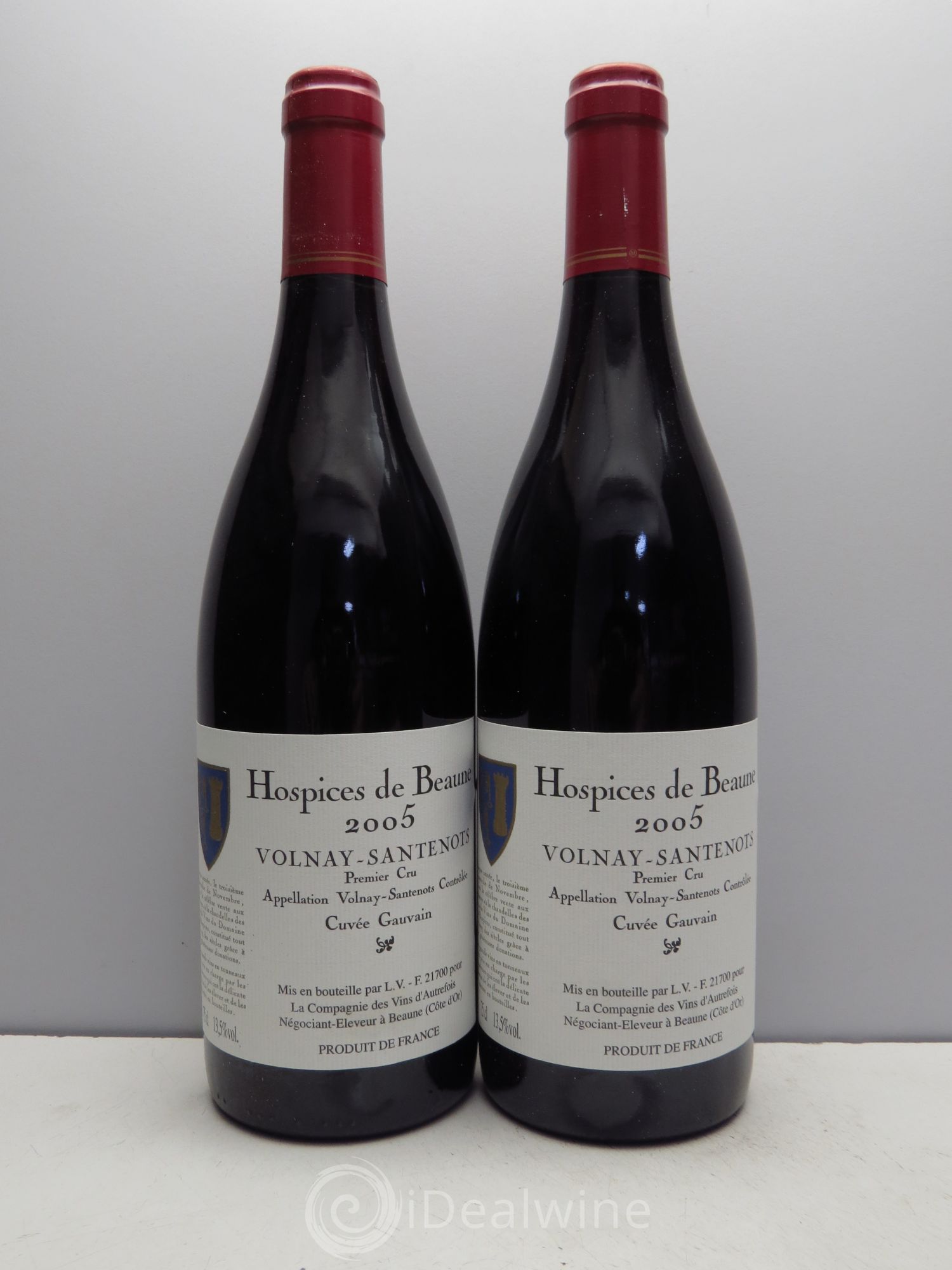Volnay 1er Cru Cuvée Gauvain 2005 - Lot de 2 bouteilles - 0