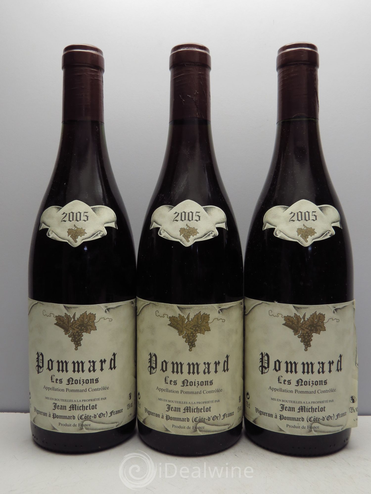 Pommard 1er Cru Jean Michelot 2005 - Posten von 3 Flaschen - 0