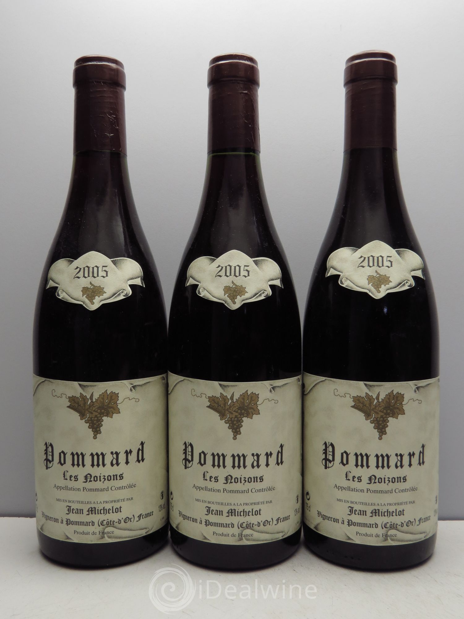 Pommard 1er Cru Jean Michelot 2005 - Posten von 3 Flaschen - 0