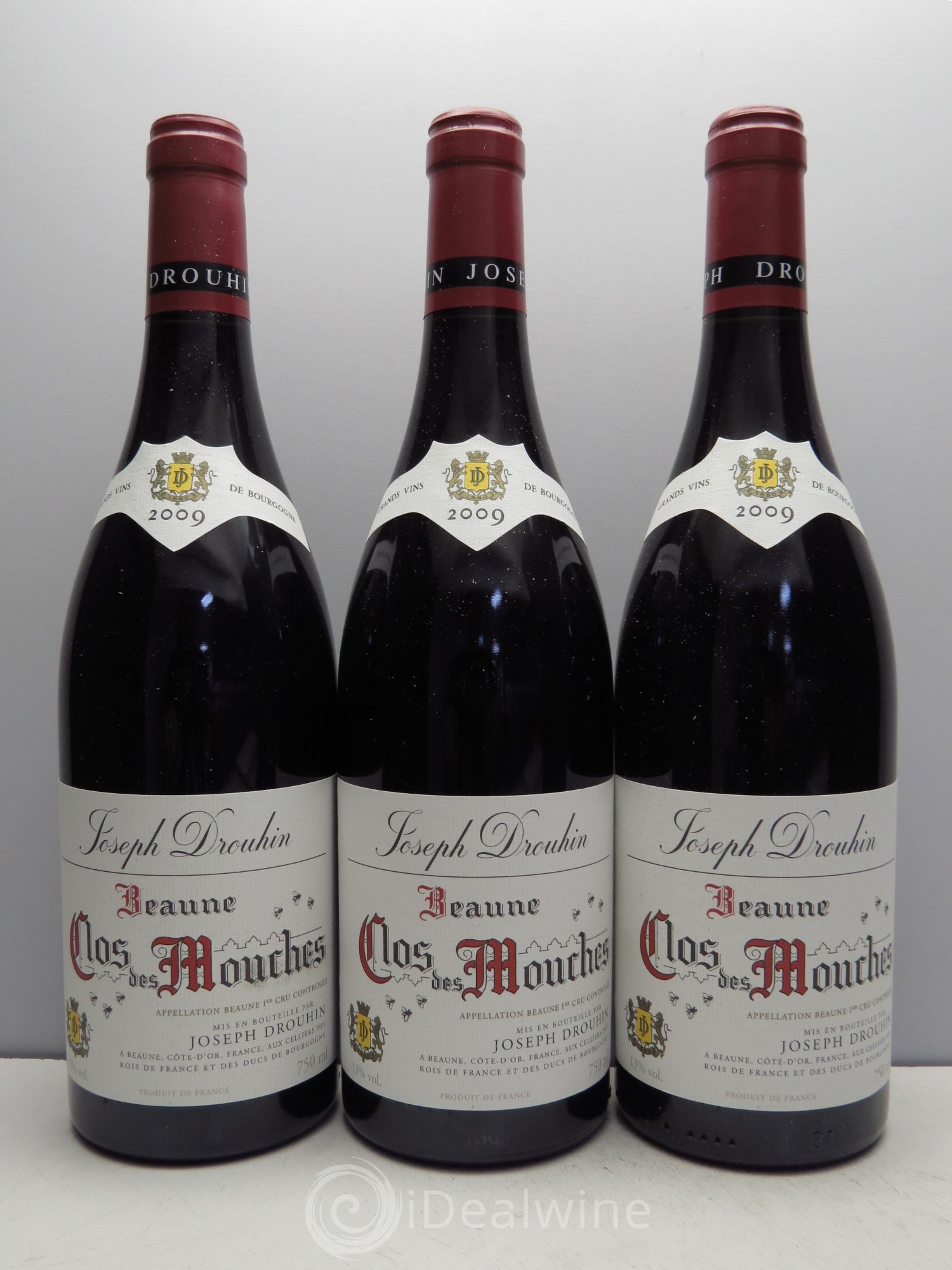 Beaune 1er Cru Clos des Mouches Joseph Drouhin 2009 - Lot de 3 bouteilles - 0