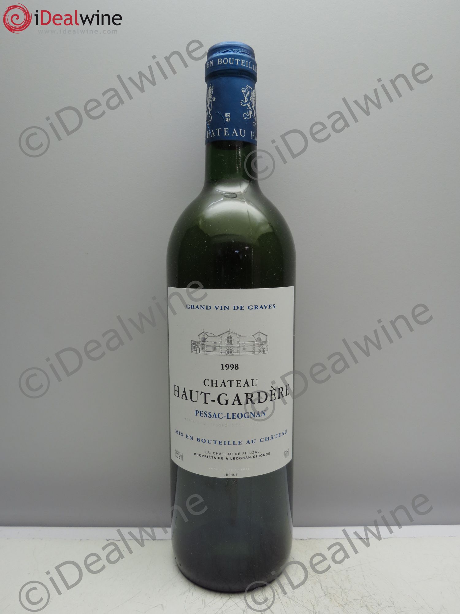 Château Haut-Gardère 1998 - Lot de 6 bouteilles - 0