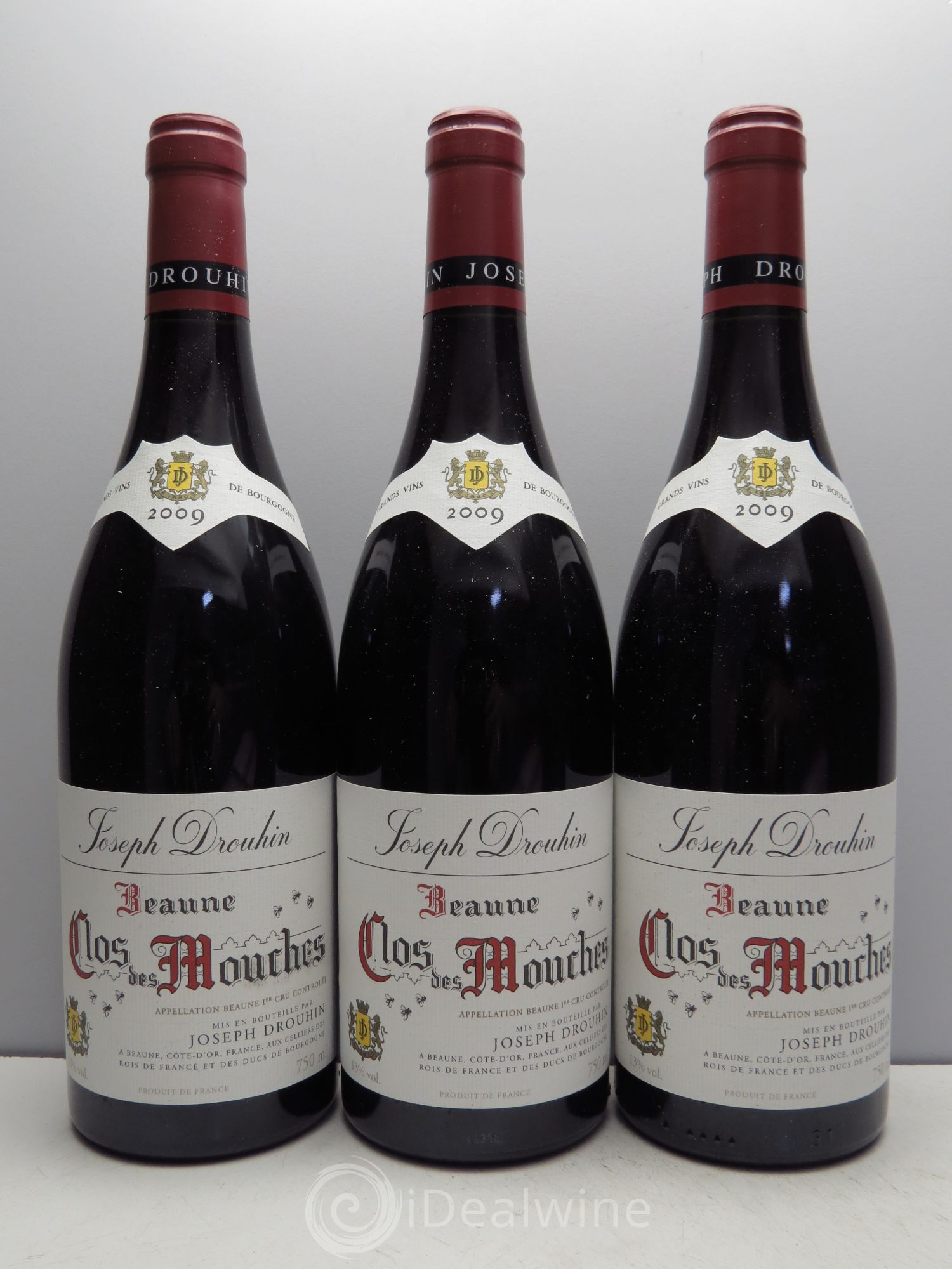 Beaune 1er Cru Clos des Mouches Joseph Drouhin 2009 - Lot de 3 bouteilles - 0