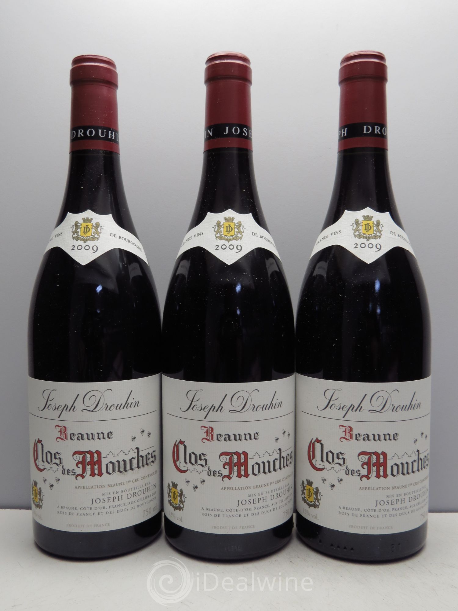 Beaune 1er Cru Clos des Mouches Joseph Drouhin 2009 - Lot de 3 bouteilles - 0