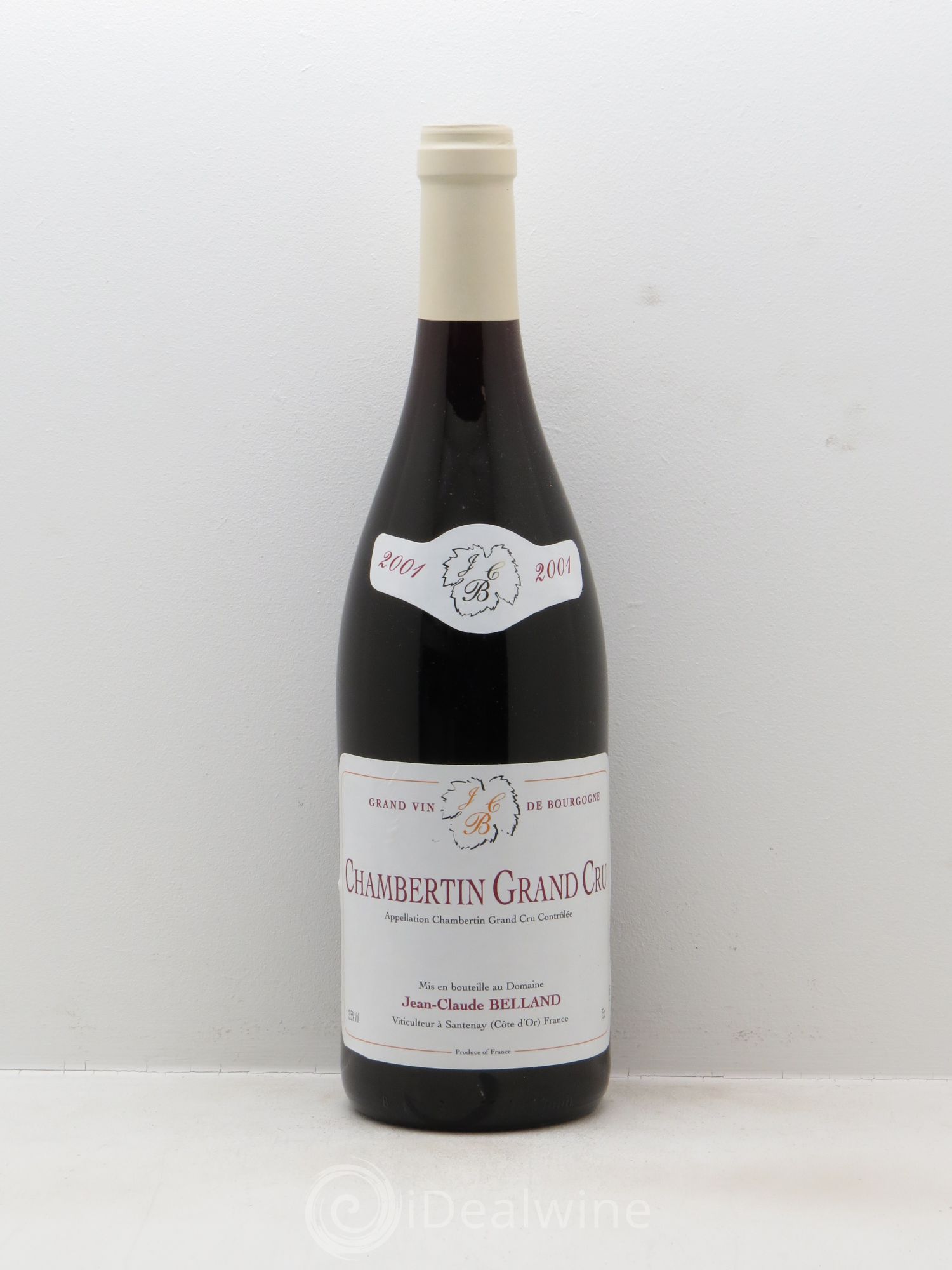 Chambertin Grand Cru Domaine Belland 2001 - Posten von 1 Flasche - 0