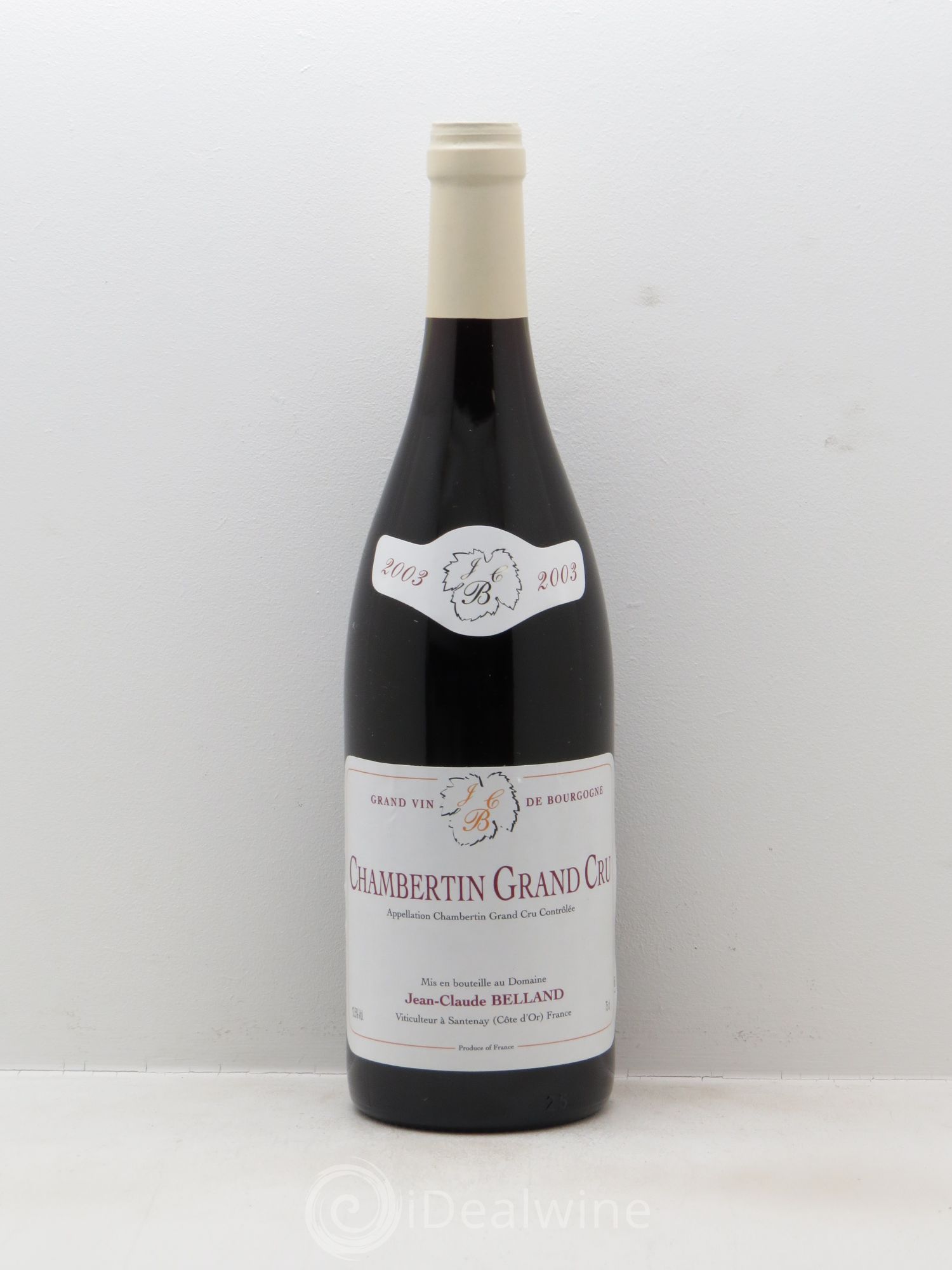 Chambertin Grand Cru Domaine Belland 2003 - Posten von 1 Flasche - 0