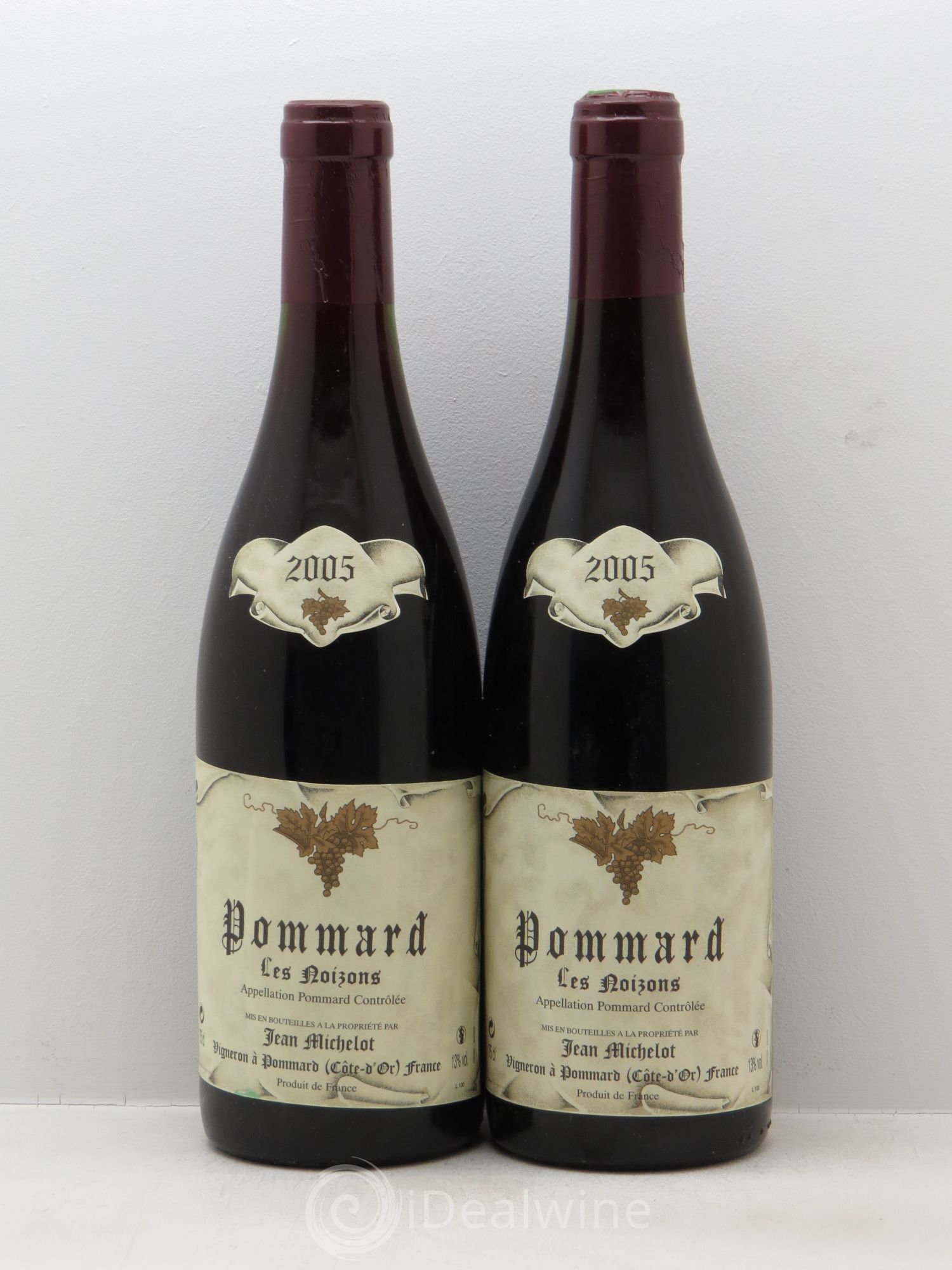 Pommard Les Noizons Jean Michelot 2005 - Lot de 2 bouteilles - 0