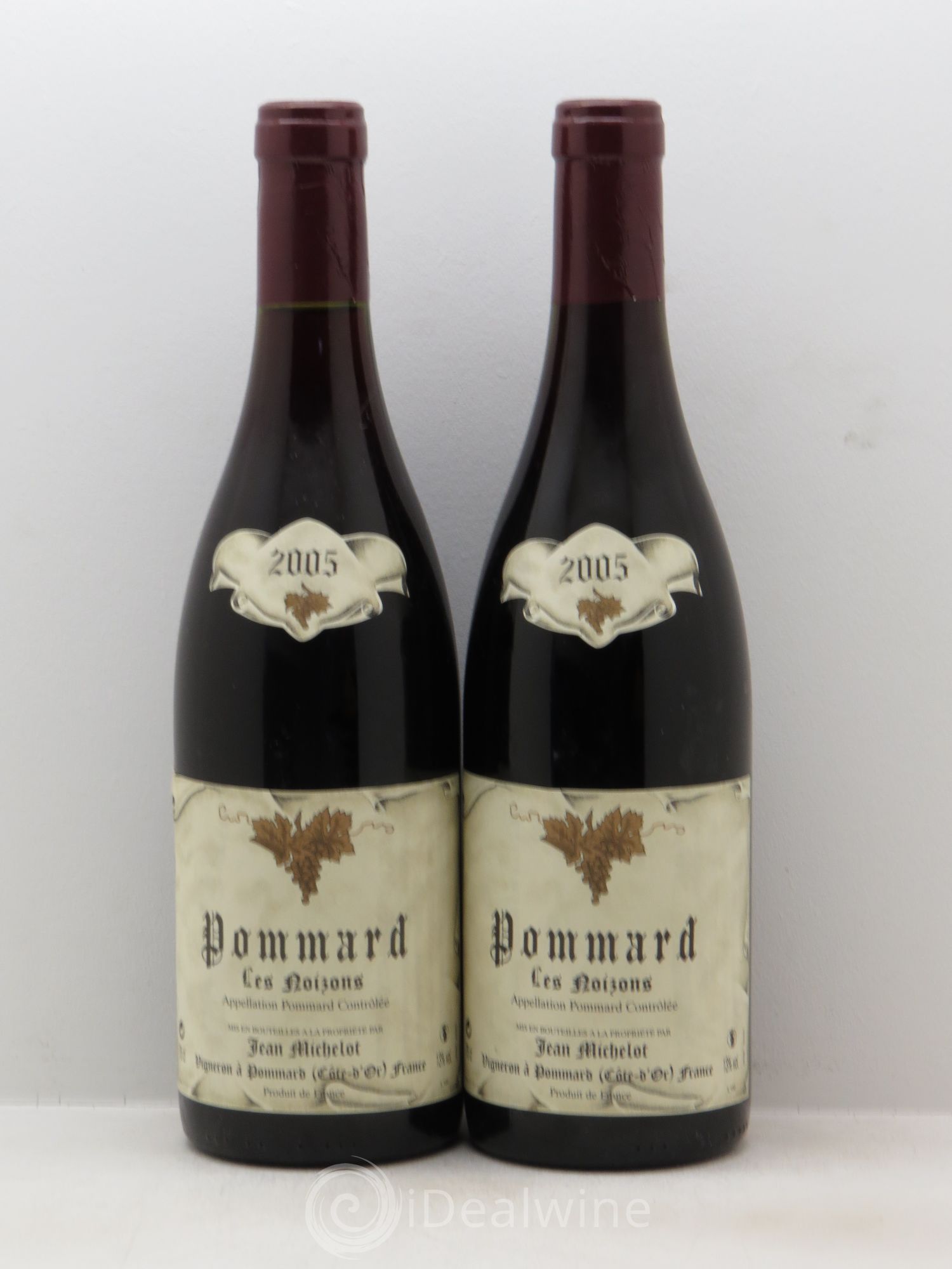 Pommard Les Noizons Jean Michelot 2005 - Lot de 2 bouteilles - 0