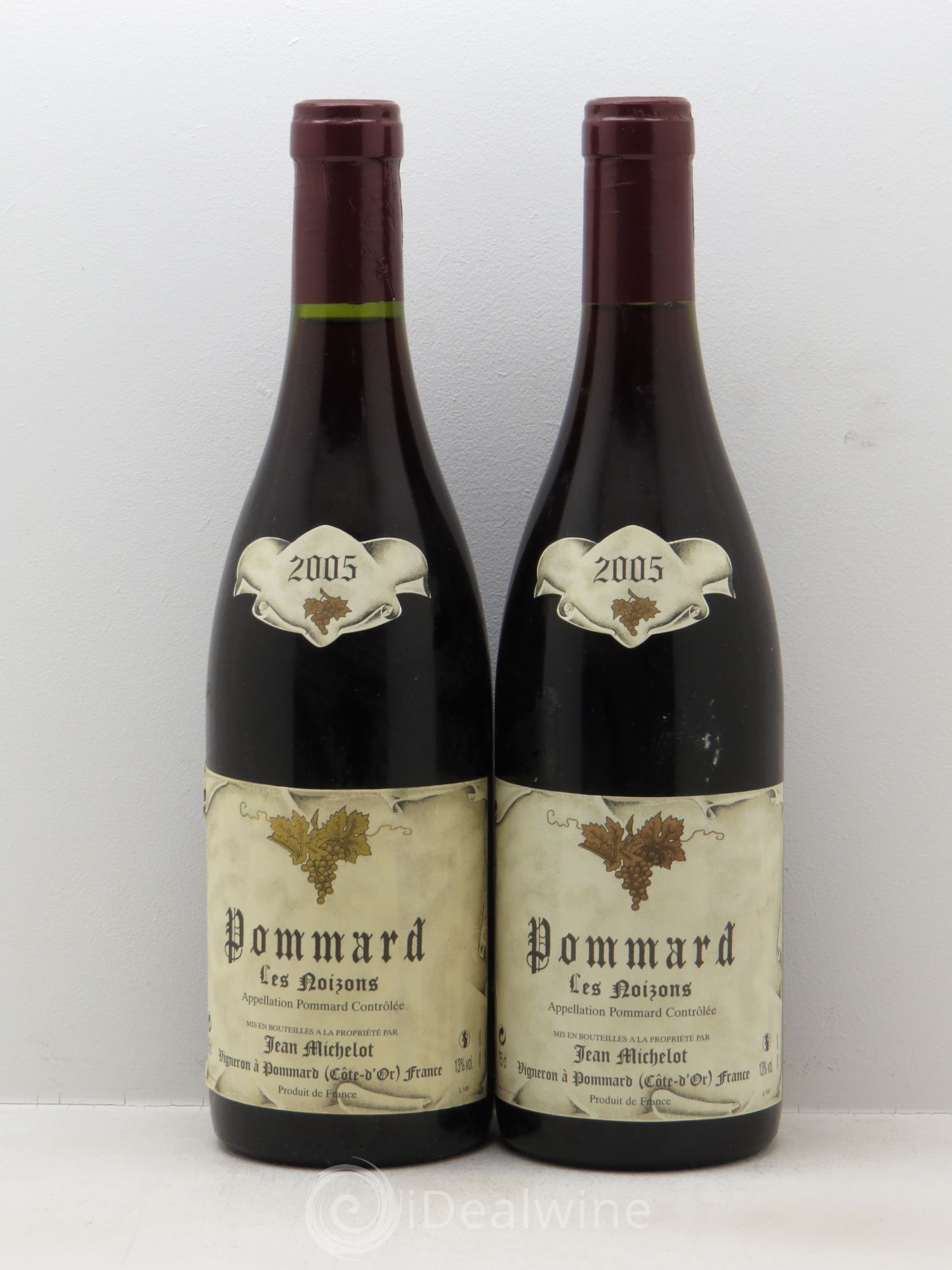 Pommard Les Noizons Jean Michelot 2005 - Lot de 2 bouteilles - 0