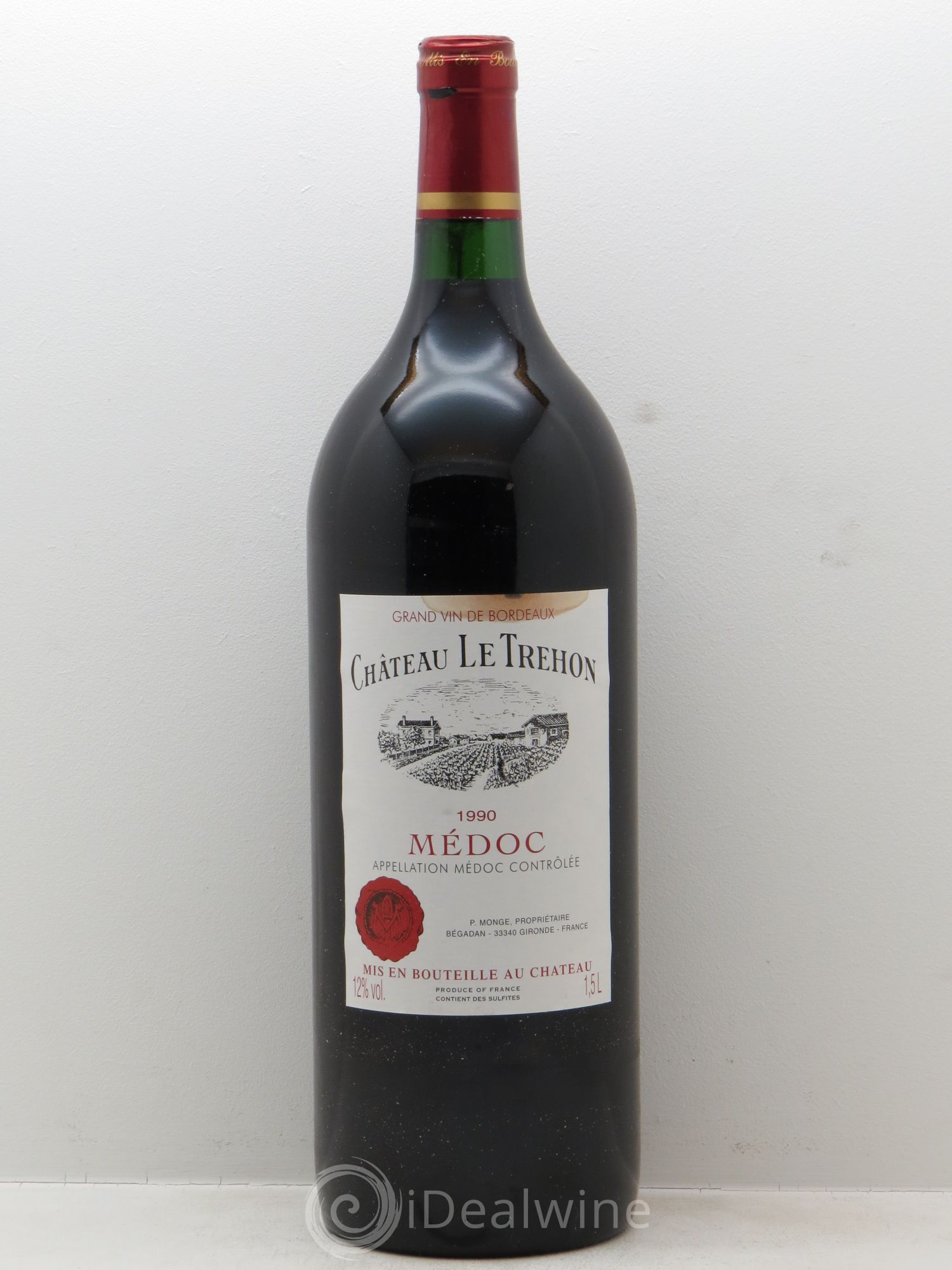 Médoc Le Tréhon 1990 - Posten von 1 Magnum - 0